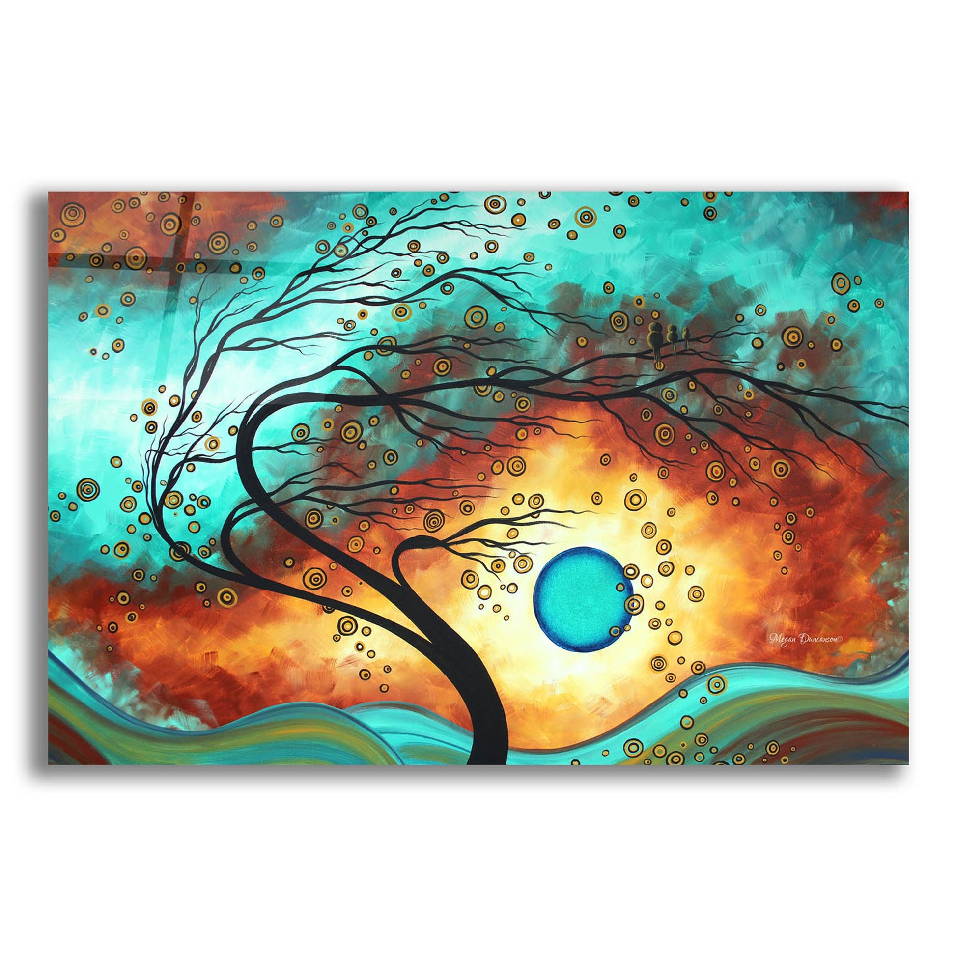 Epic Art 'Family Joy' by Megan Duncanson, Acrylic Glass Wall Art,24x16