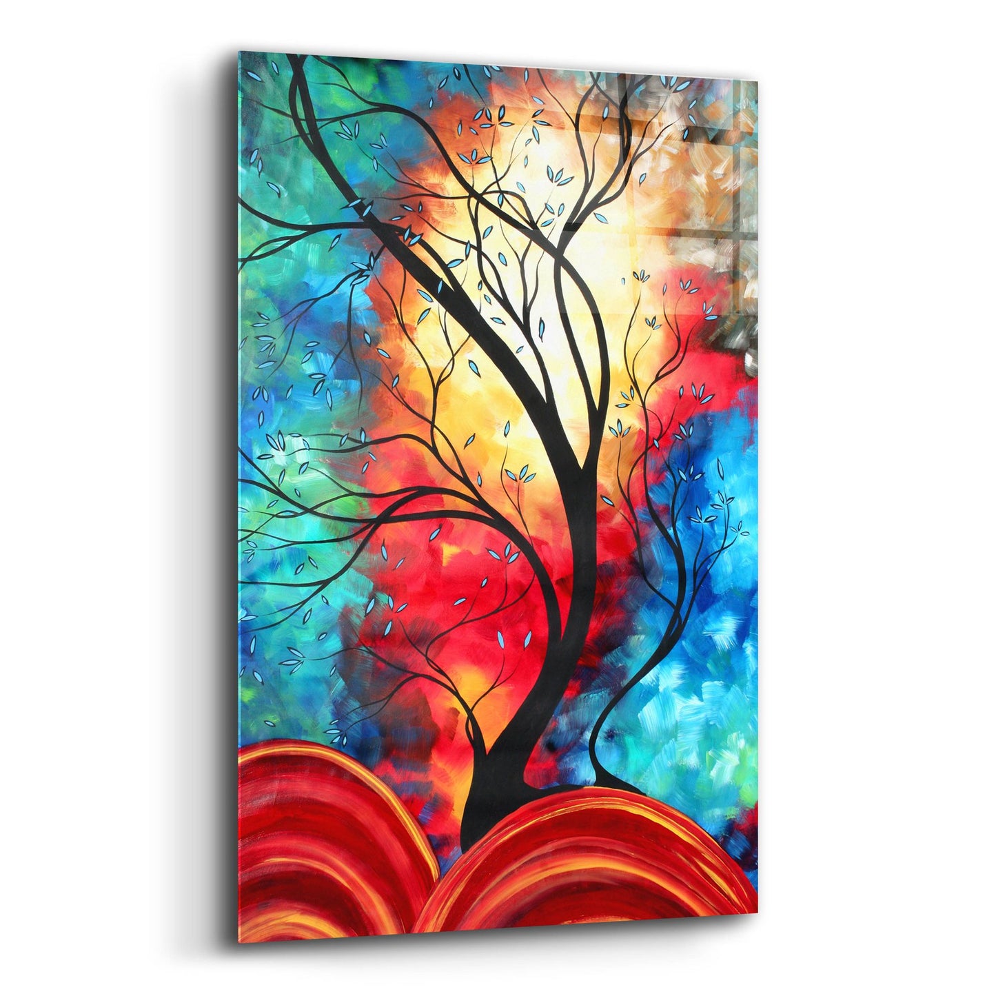 Epic Art 'New Beginnings' by Megan Duncanson, Acrylic Glass Wall Art,12x16