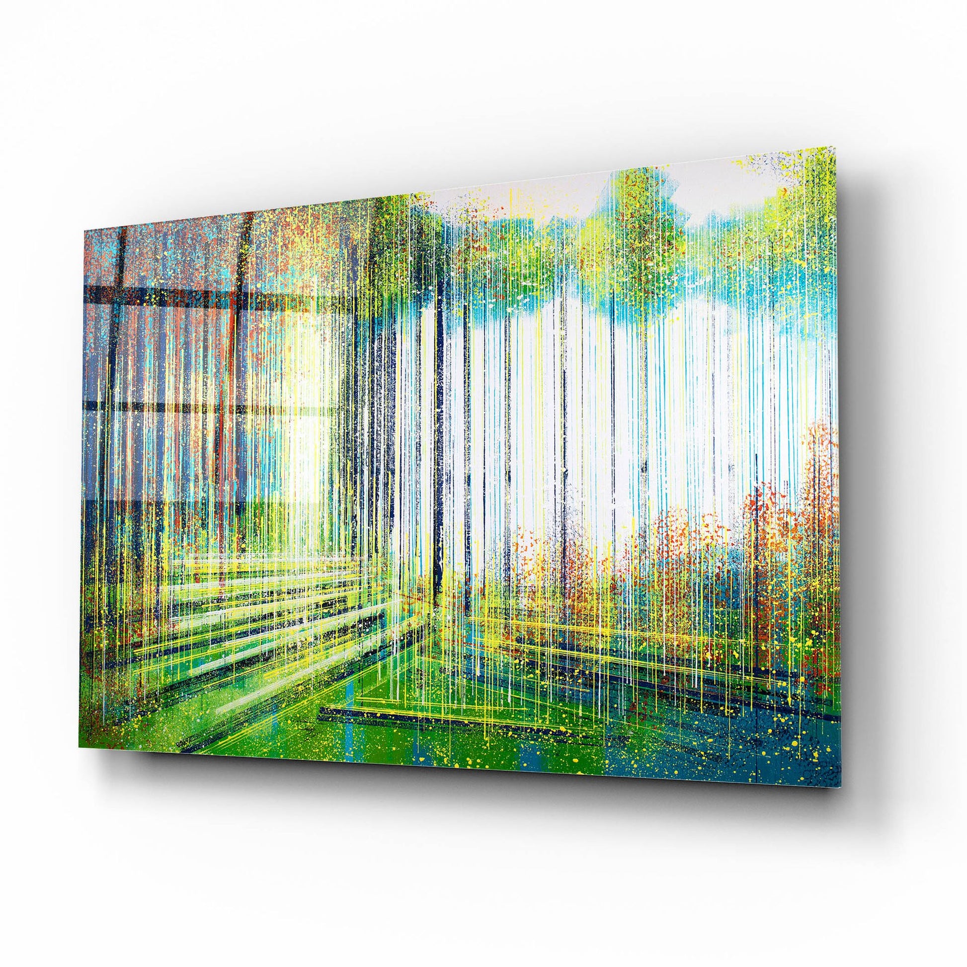 Epic Art 'Forest in Spring' by Marc Todd, Acrylic Glass Wall Art,16x12