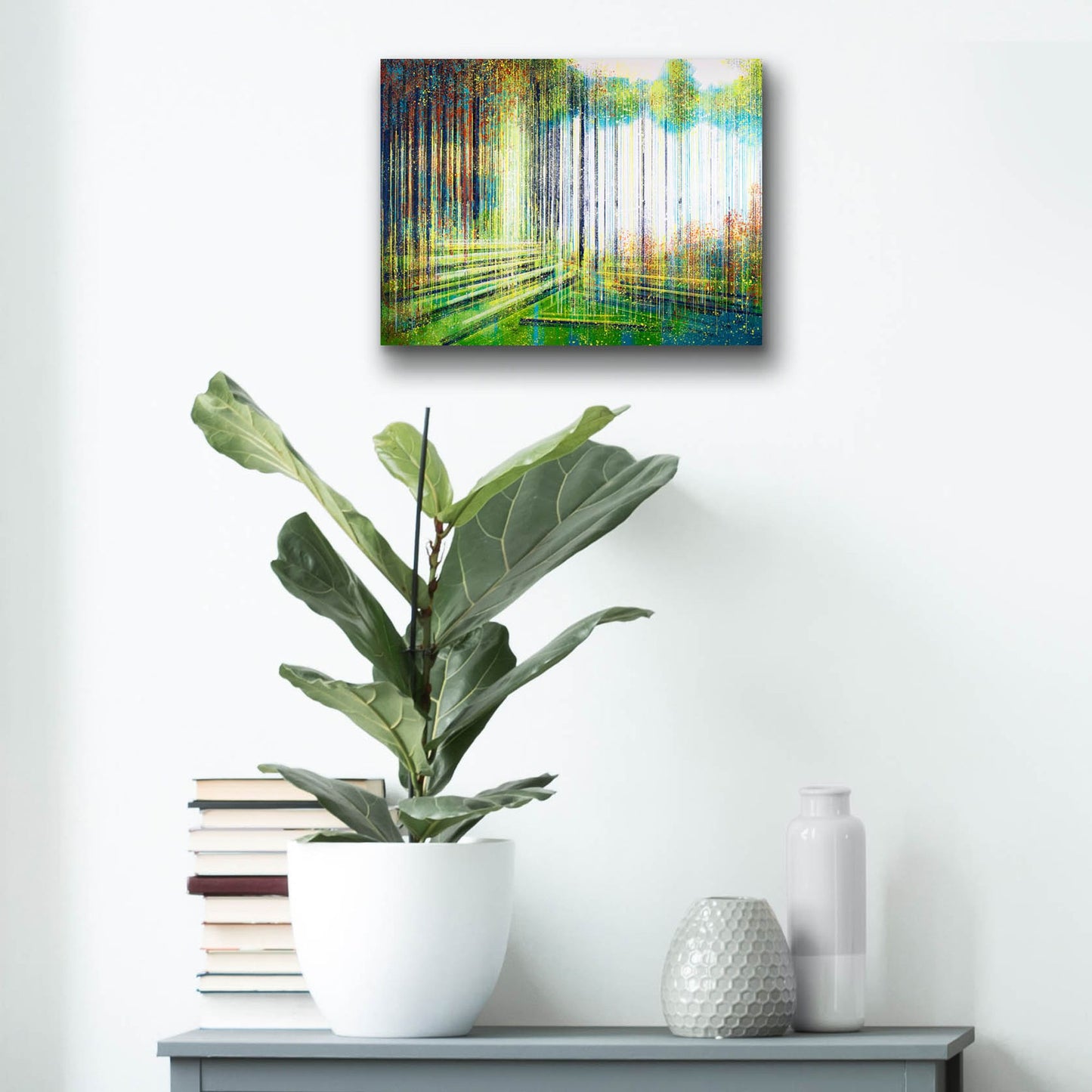 Epic Art 'Forest in Spring' by Marc Todd, Acrylic Glass Wall Art,16x12