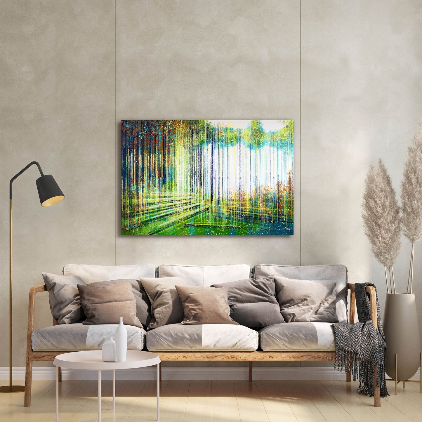 Epic Art 'Forest in Spring' by Marc Todd, Acrylic Glass Wall Art,36x24