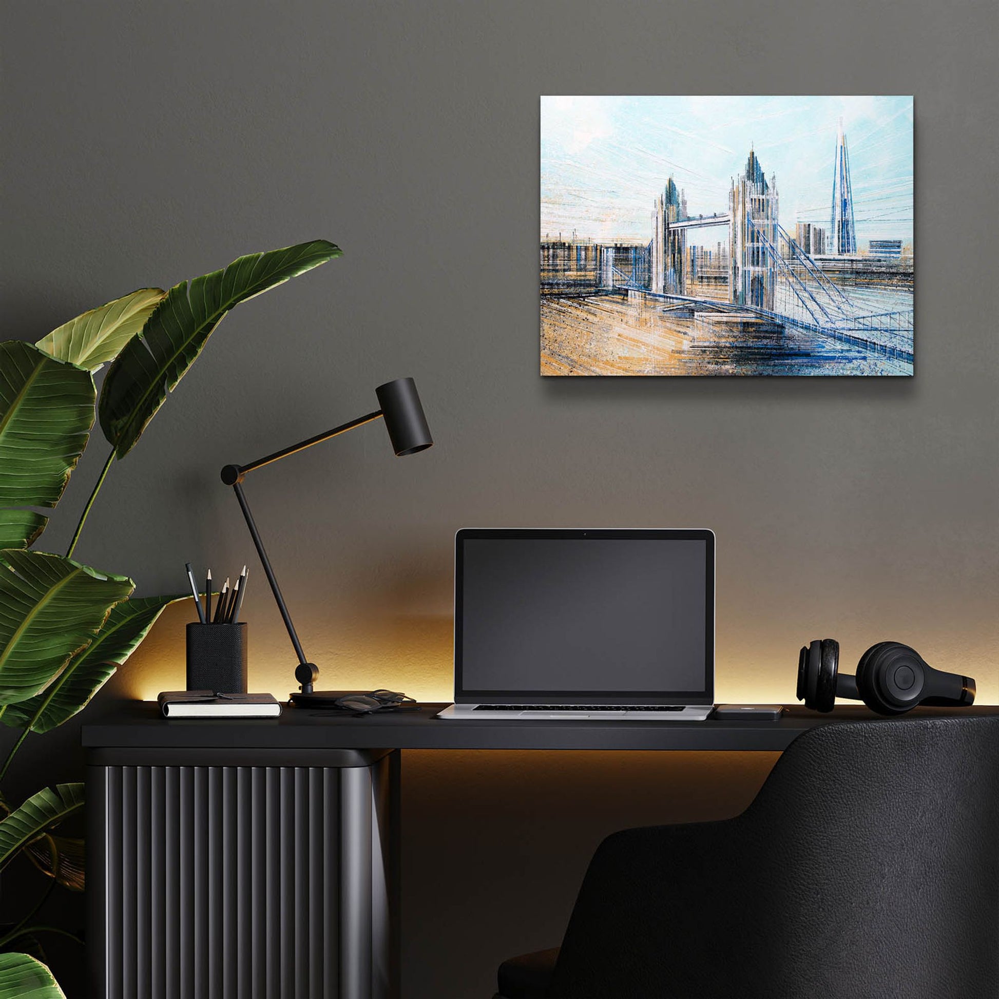 Epic Art 'London - Tower Bridge In Afternoon Light' by Marc Todd, Acrylic Glass Wall Art,16x12