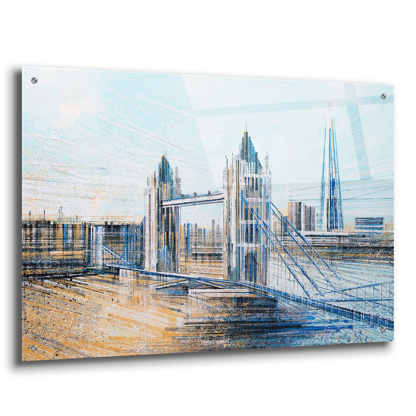 Epic Art 'London - Tower Bridge In Afternoon Light' by Marc Todd, Acrylic Glass Wall Art,36x24