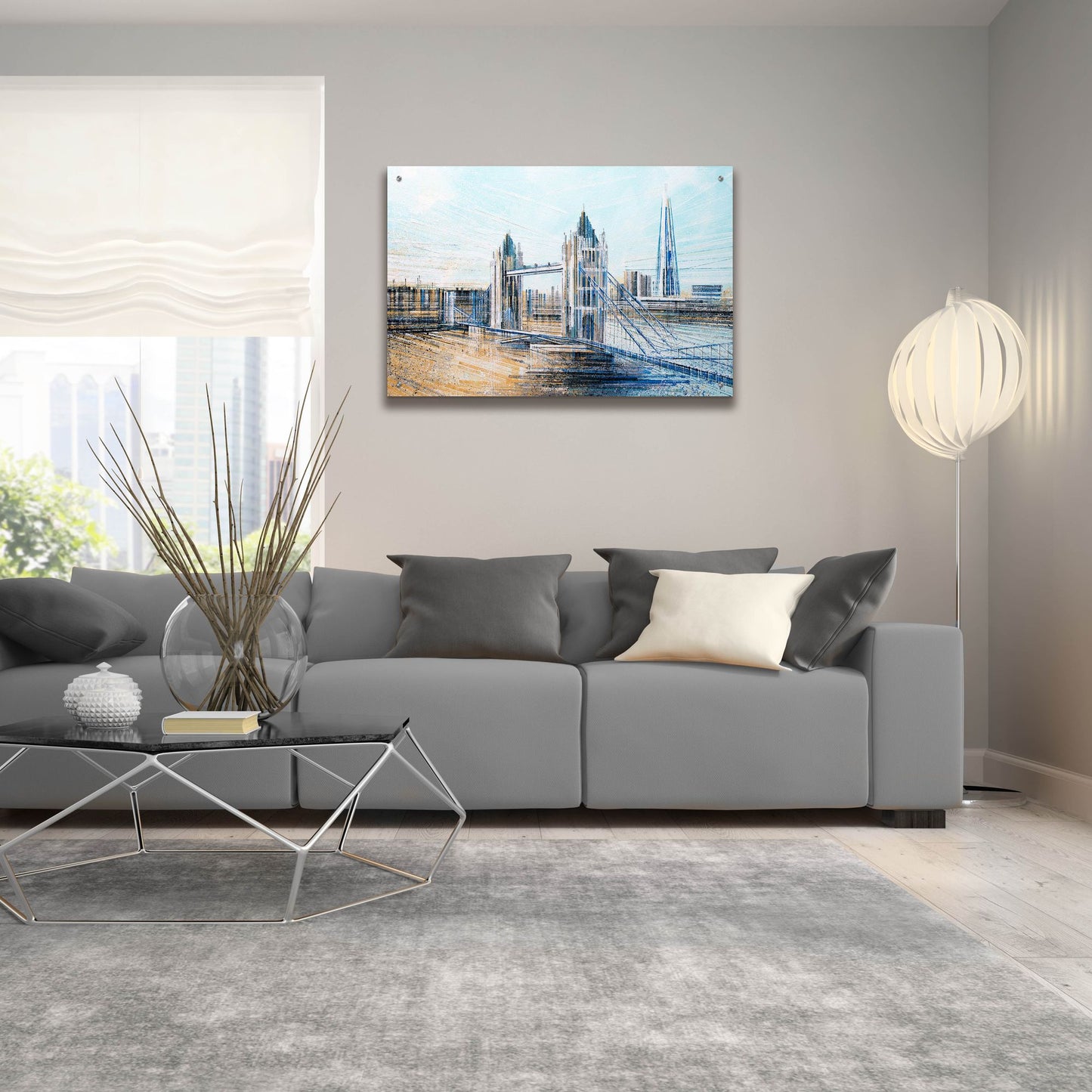 Epic Art 'London - Tower Bridge In Afternoon Light' by Marc Todd, Acrylic Glass Wall Art,36x24