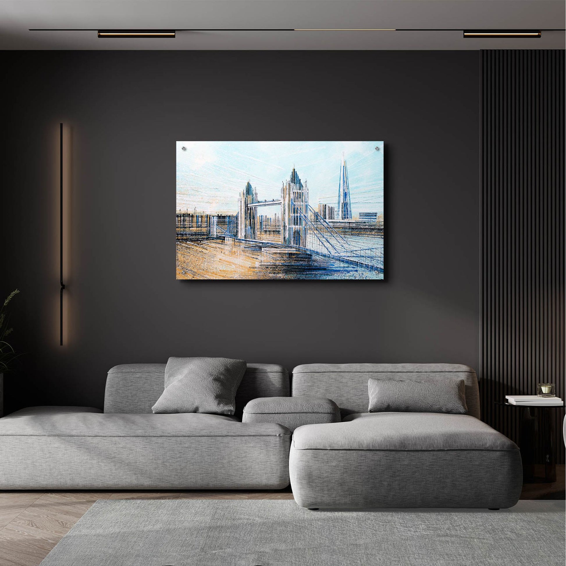 Epic Art 'London - Tower Bridge In Afternoon Light' by Marc Todd, Acrylic Glass Wall Art,36x24