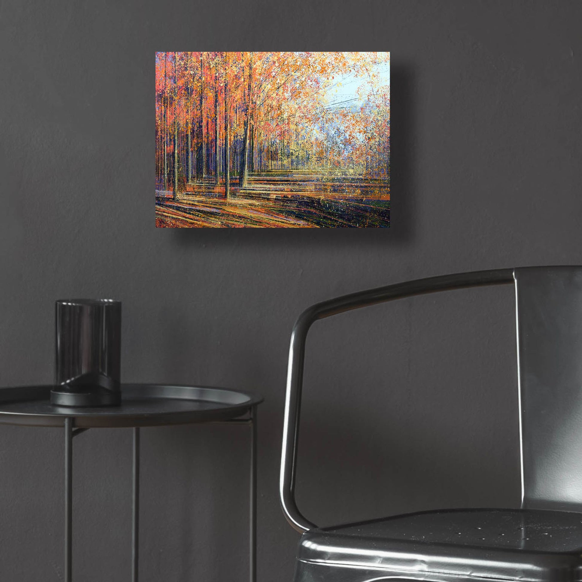 Epic Art ' Forest In Autumn' by Marc Todd, Acrylic Glass Wall Art,16x12