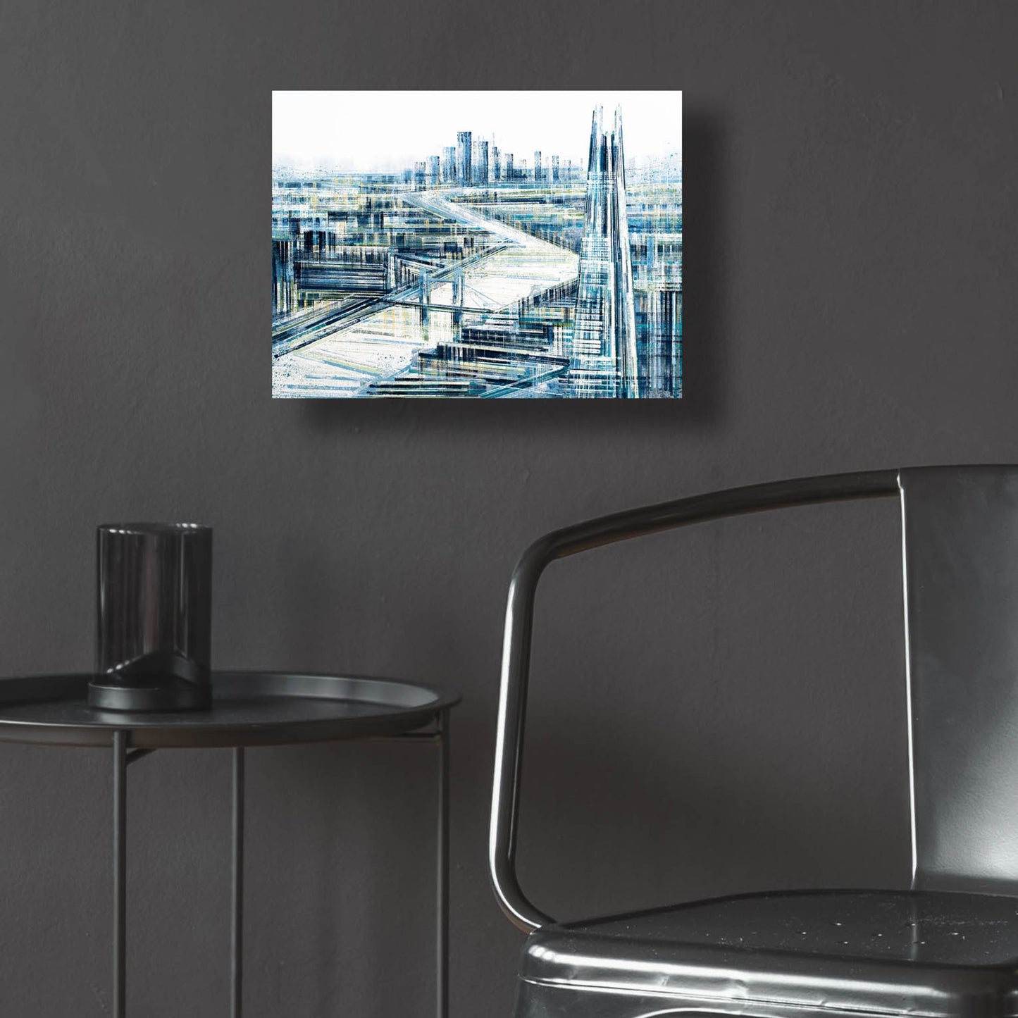 Epic Art 'London, The Shard In Bright Light' by Marc Todd, Acrylic Glass Wall Art,16x12