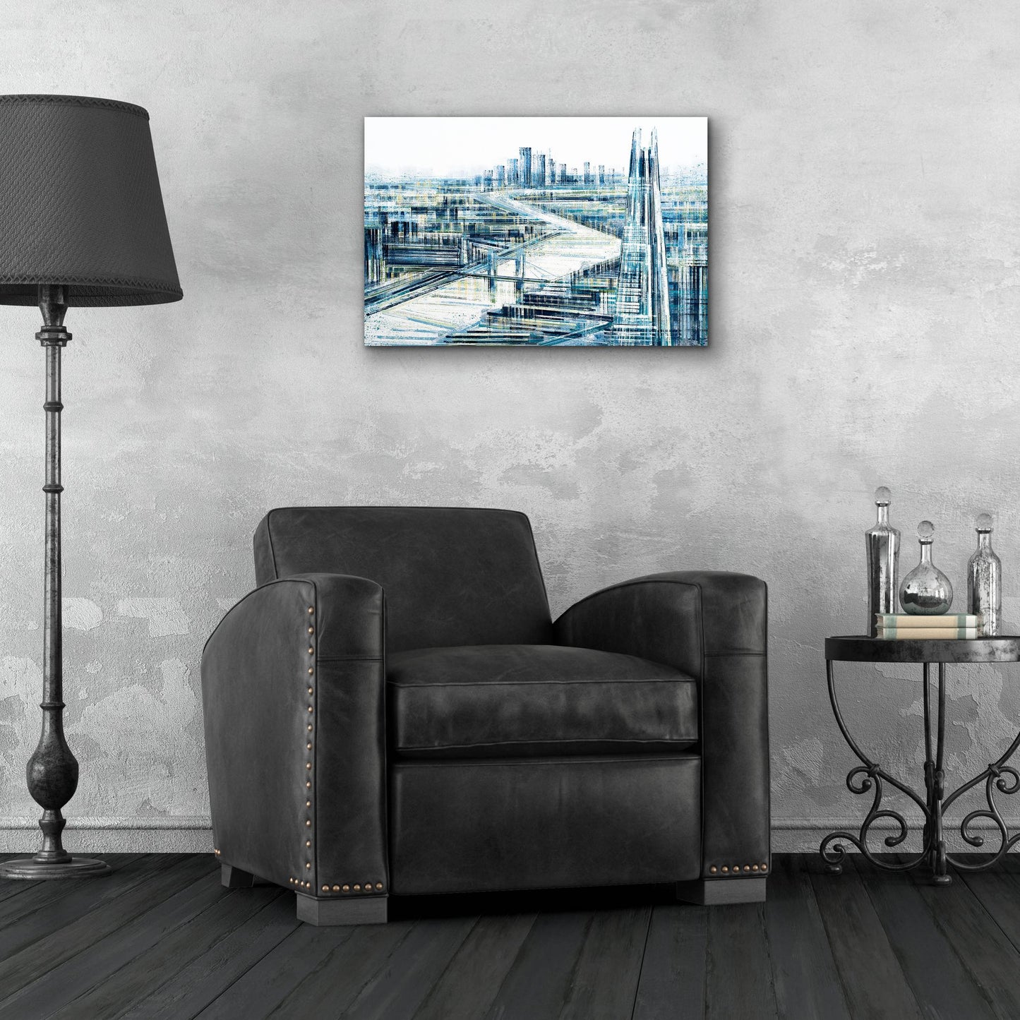 Epic Art 'London, The Shard In Bright Light' by Marc Todd, Acrylic Glass Wall Art,24x16