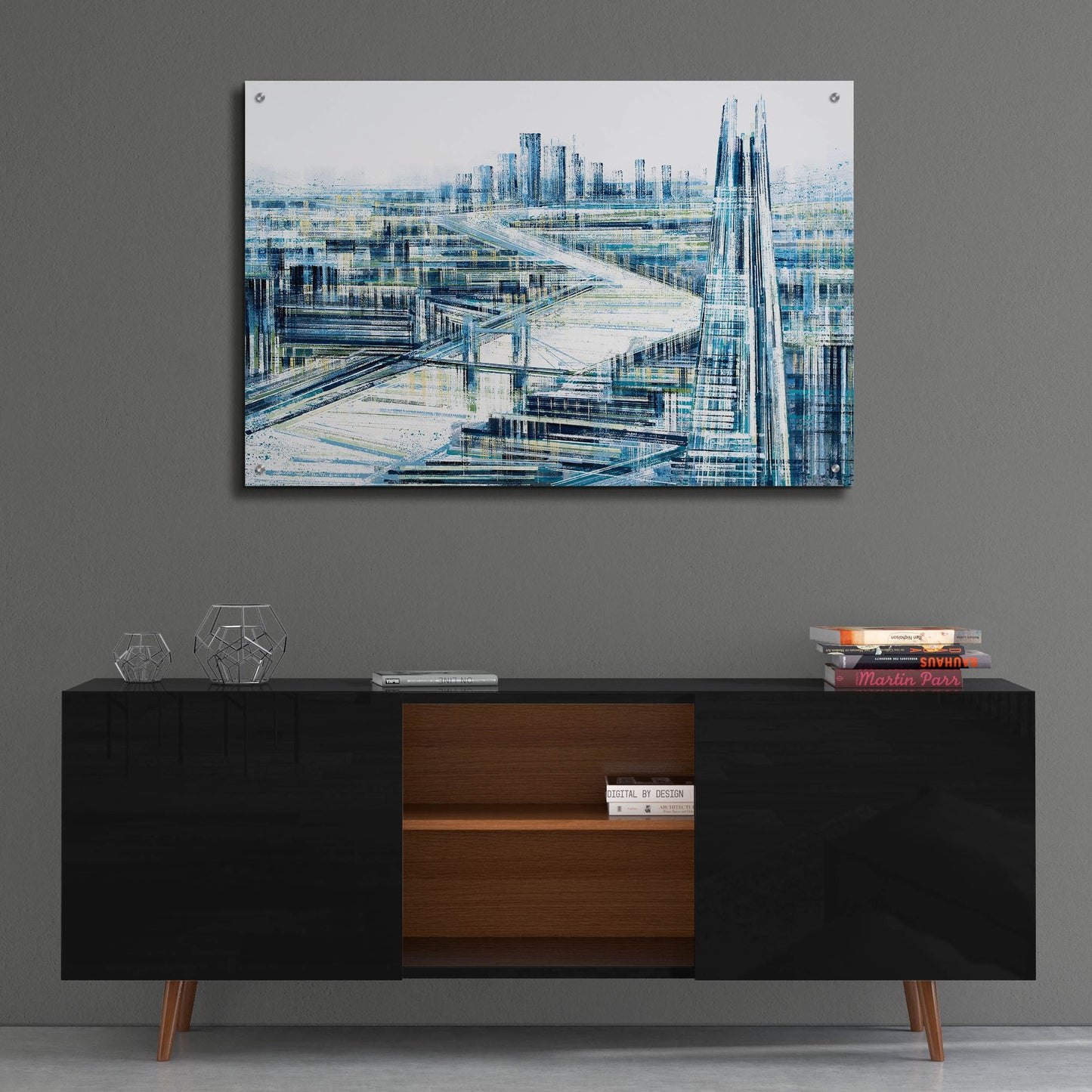 Epic Art 'London, The Shard In Bright Light' by Marc Todd, Acrylic Glass Wall Art,36x24