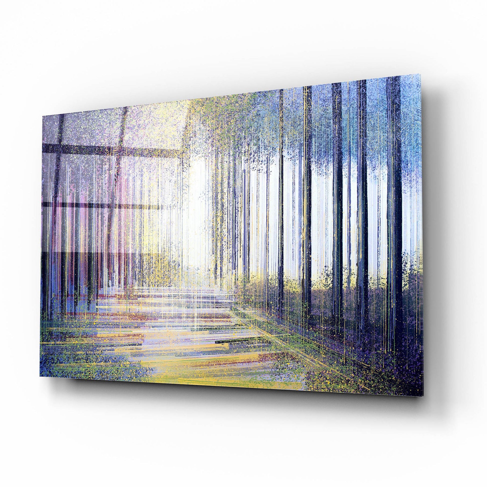 Epic Art 'Tree-Line At Twilight' by Marc Todd, Acrylic Glass Wall Art,16x12