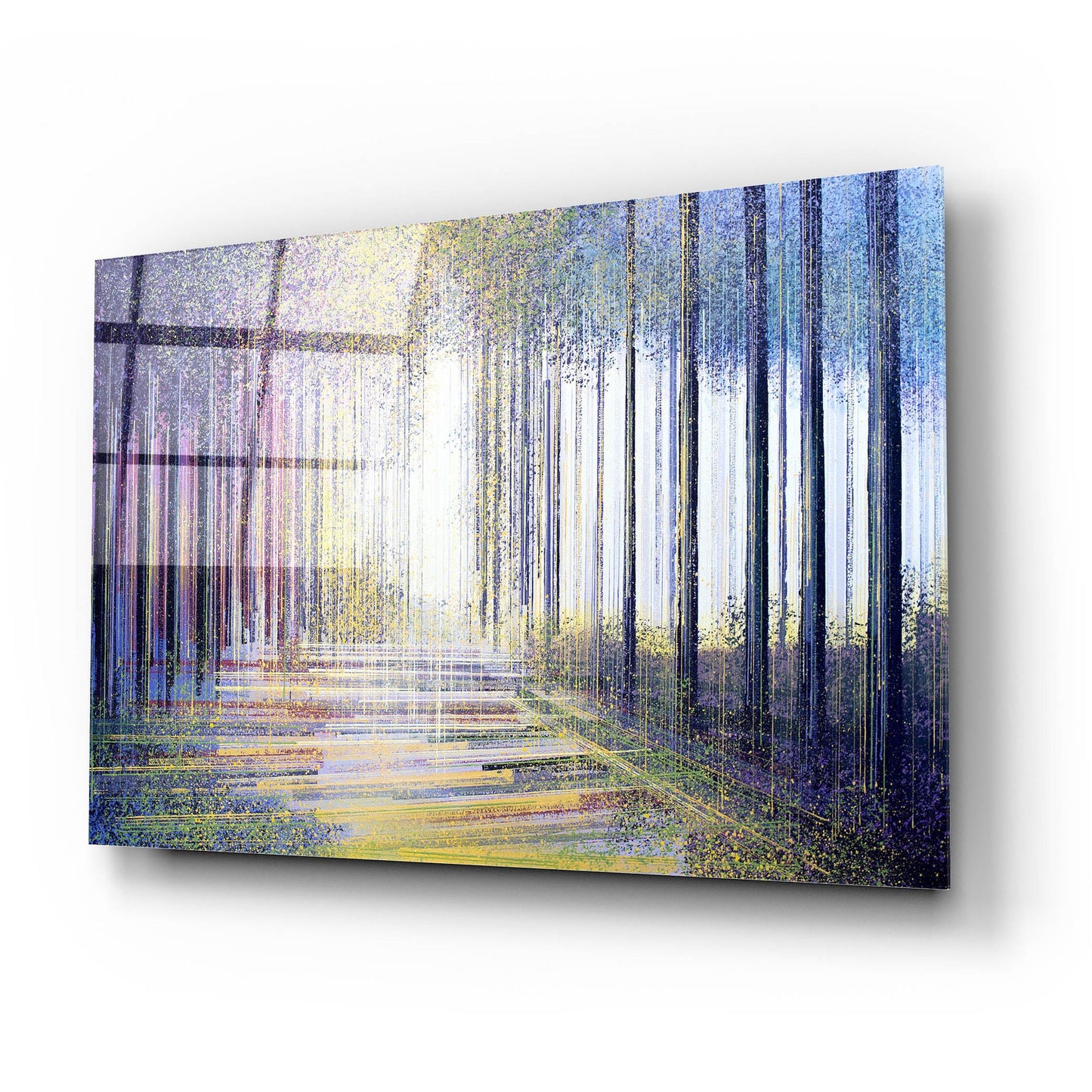 Epic Art 'Tree-Line At Twilight' by Marc Todd, Acrylic Glass Wall Art,24x16