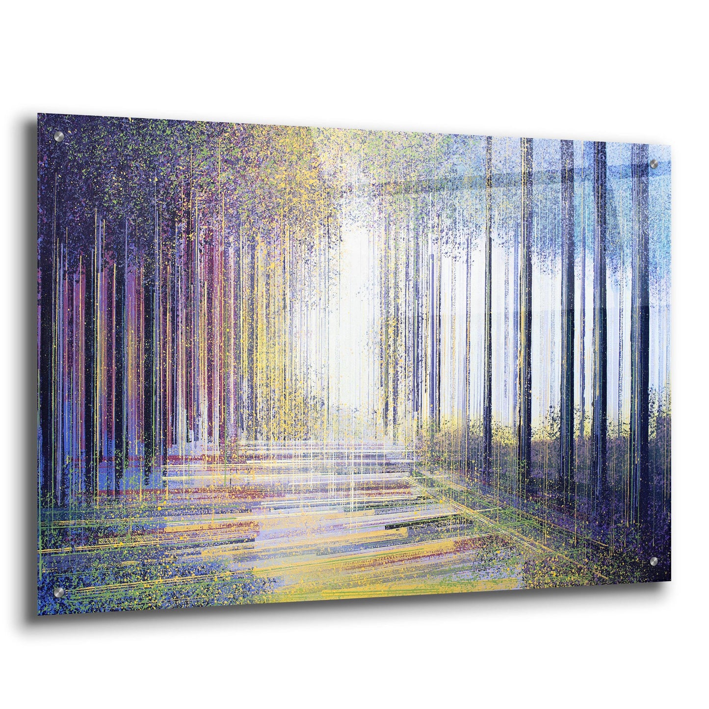 Epic Art 'Tree-Line At Twilight' by Marc Todd, Acrylic Glass Wall Art,36x24