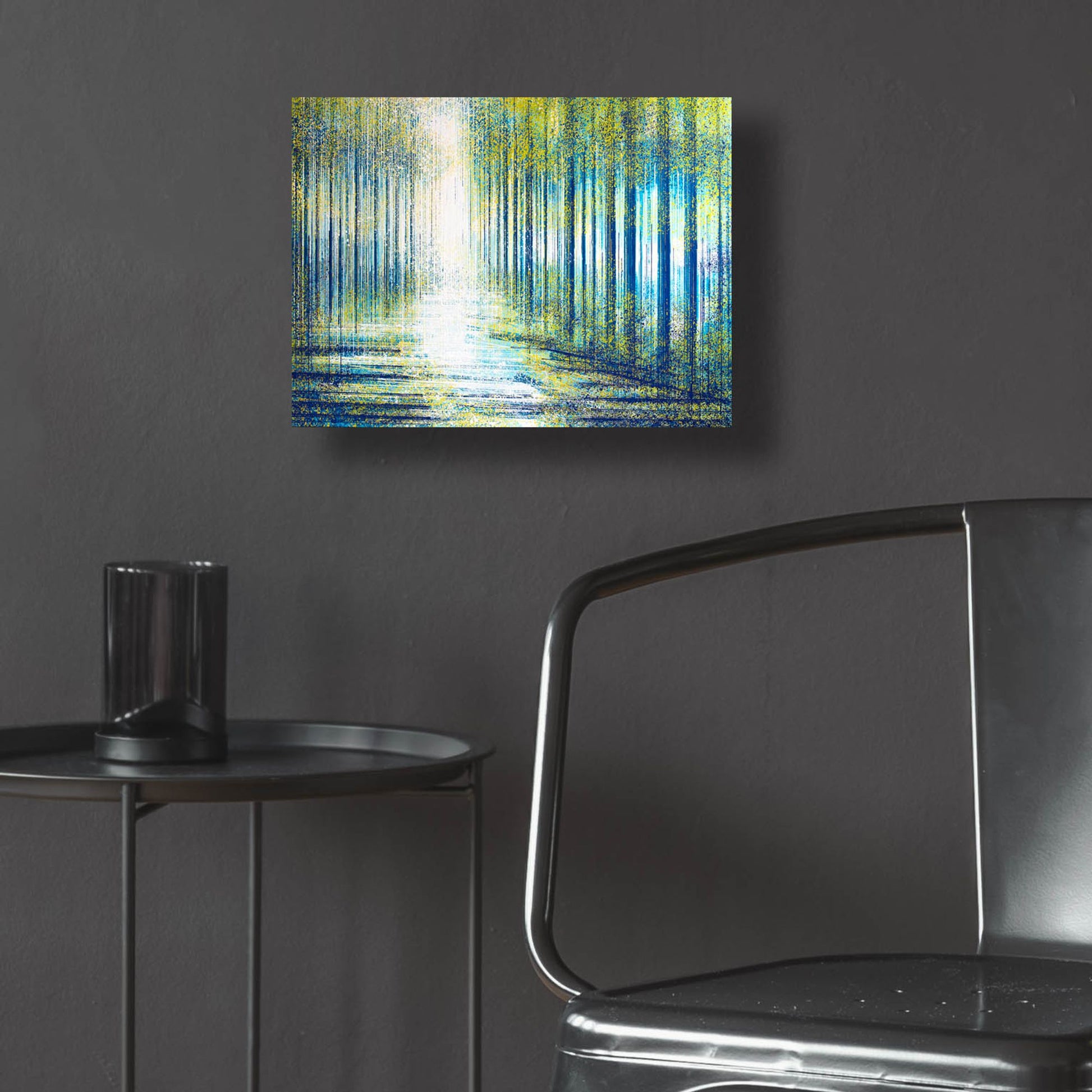 Epic Art 'Forest Path At Twilight' by Marc Todd, Acrylic Glass Wall Art,16x12