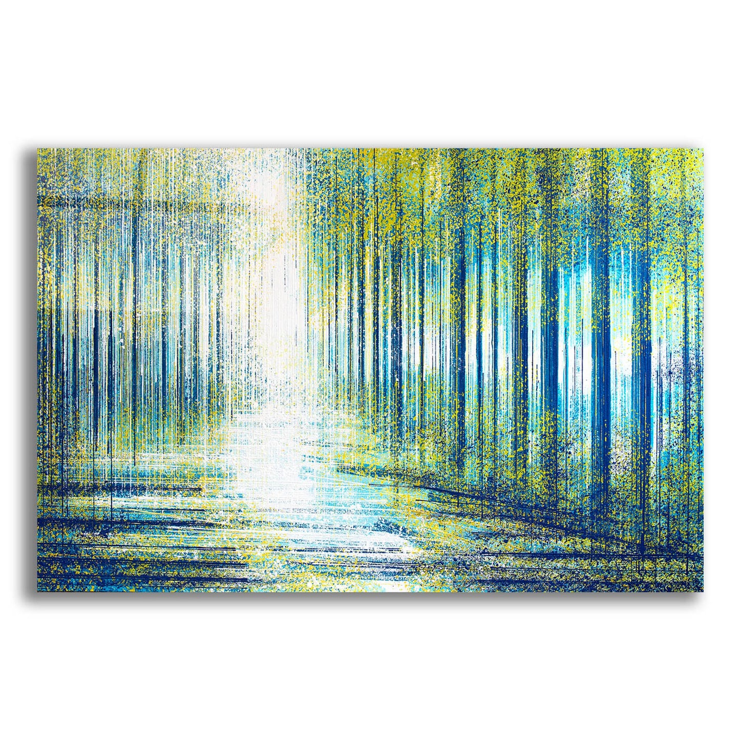 Epic Art 'Forest Path At Twilight' by Marc Todd, Acrylic Glass Wall Art,24x16