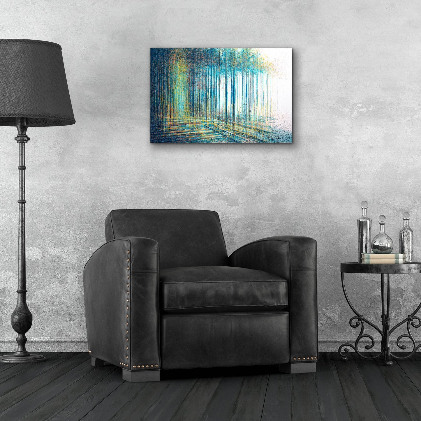 Epic Art 'Forest Edge At Twilight' by Marc Todd, Acrylic Glass Wall Art,24x16