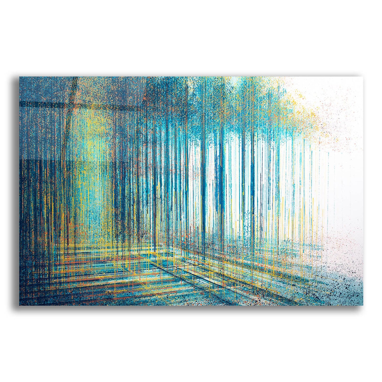 Epic Art 'Forest Edge At Twilight' by Marc Todd, Acrylic Glass Wall Art,24x16