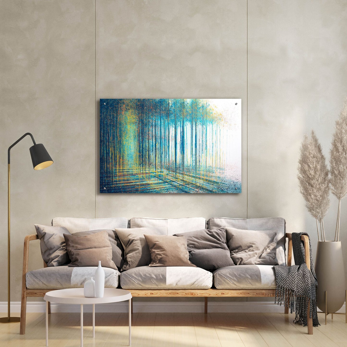 Epic Art 'Forest Edge At Twilight' by Marc Todd, Acrylic Glass Wall Art,36x24