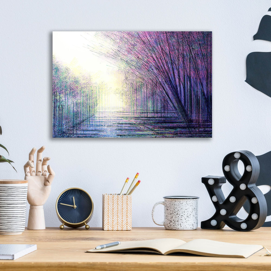 Epic Art 'Spring Blossom At Twilight' by Marc Todd, Acrylic Glass Wall Art,16x12