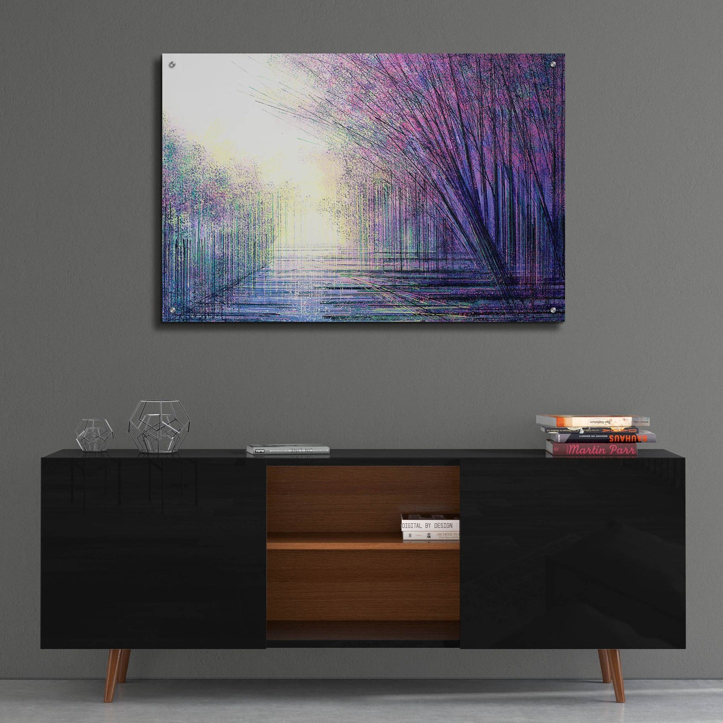 Epic Art 'Spring Blossom At Twilight' by Marc Todd, Acrylic Glass Wall Art,36x24