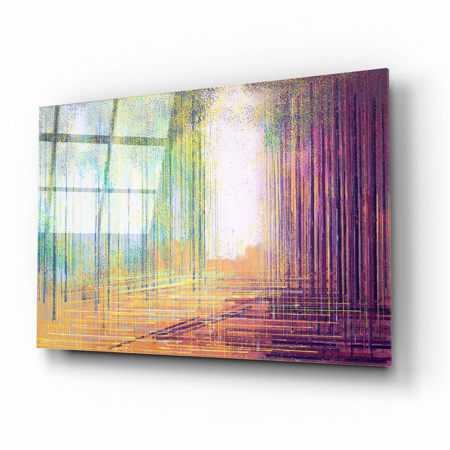 Epic Art 'Morning in the Forest' by Marc Todd, Acrylic Glass Wall Art,16x12