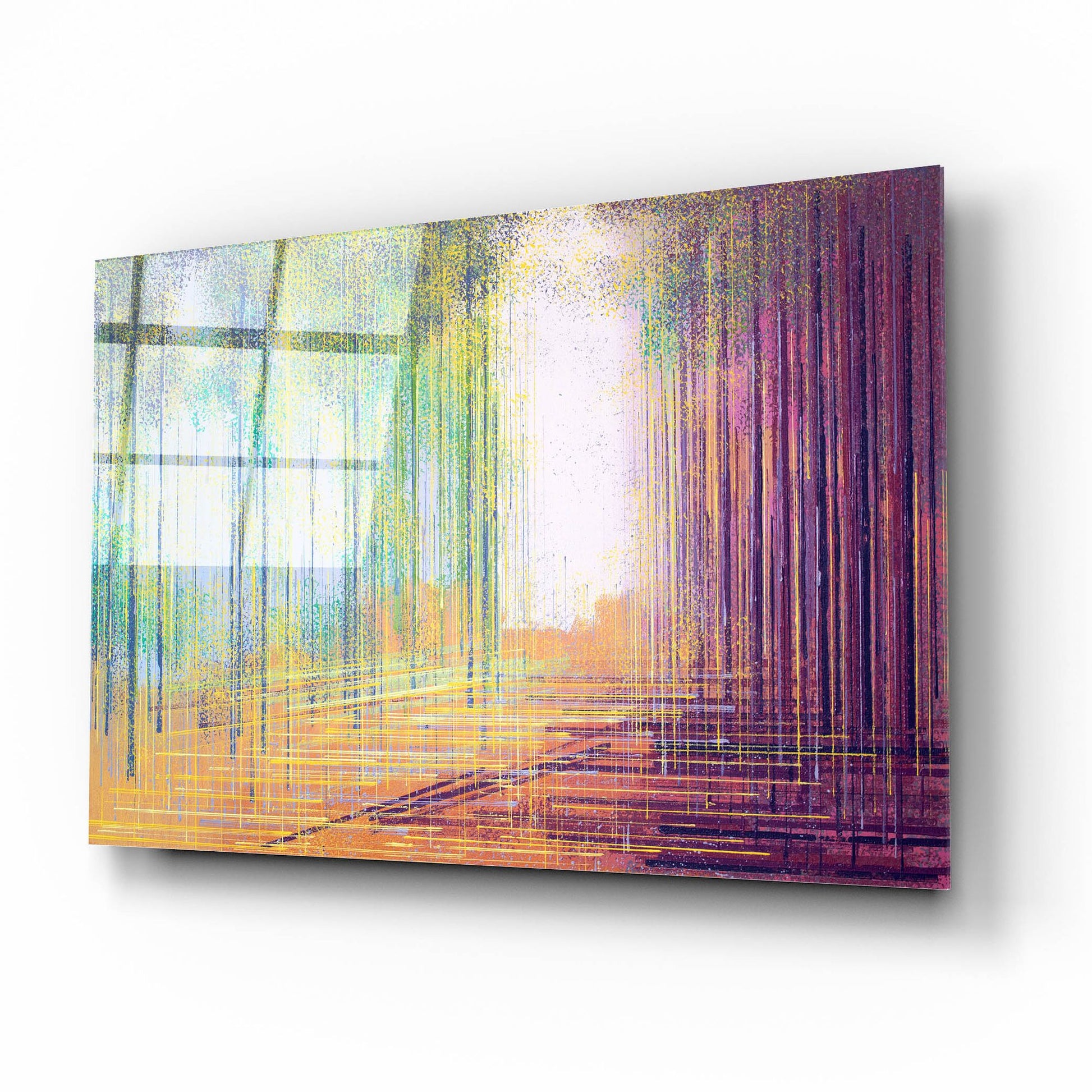 Epic Art 'Morning in the Forest' by Marc Todd, Acrylic Glass Wall Art,16x12