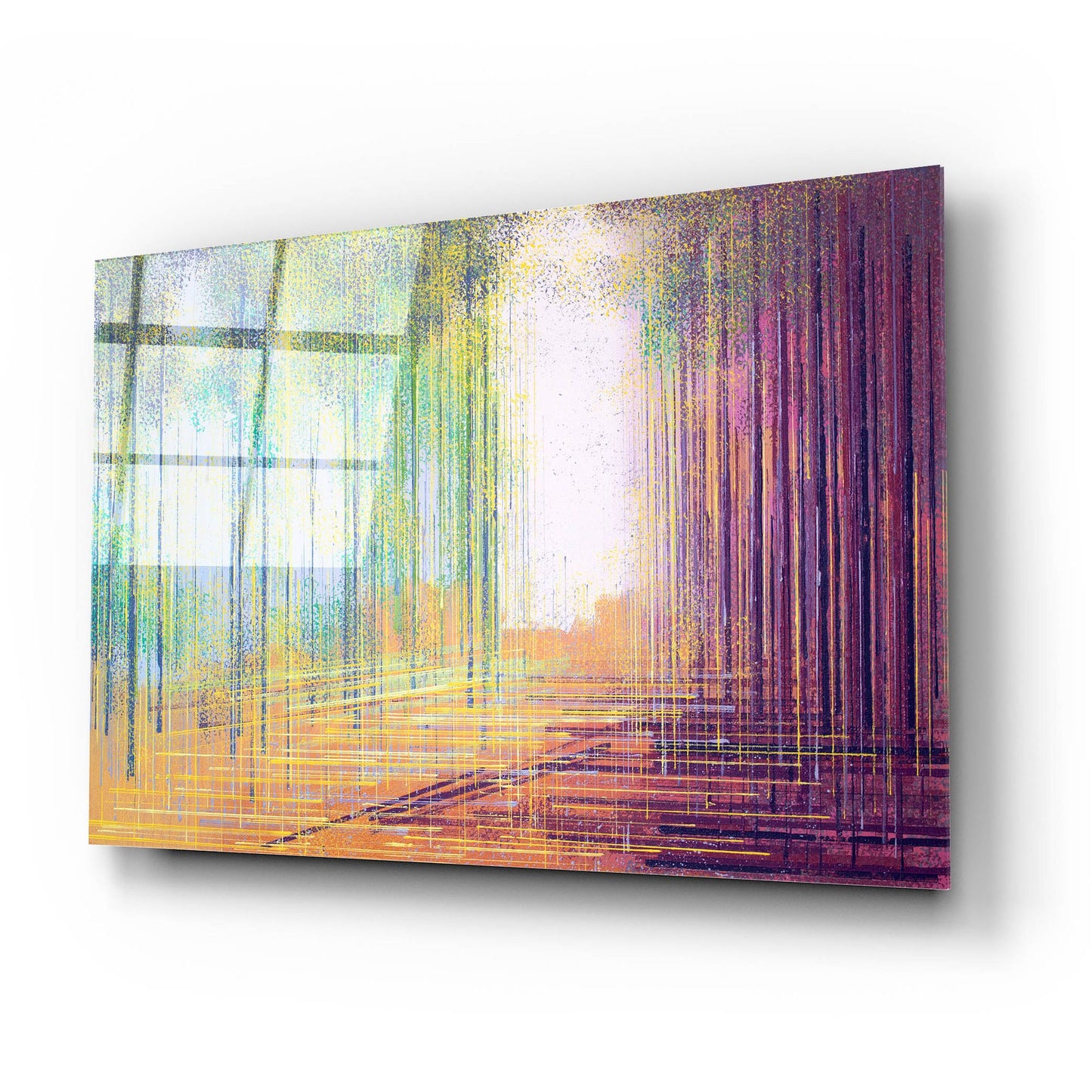 Epic Art 'Morning in the Forest' by Marc Todd, Acrylic Glass Wall Art,24x16