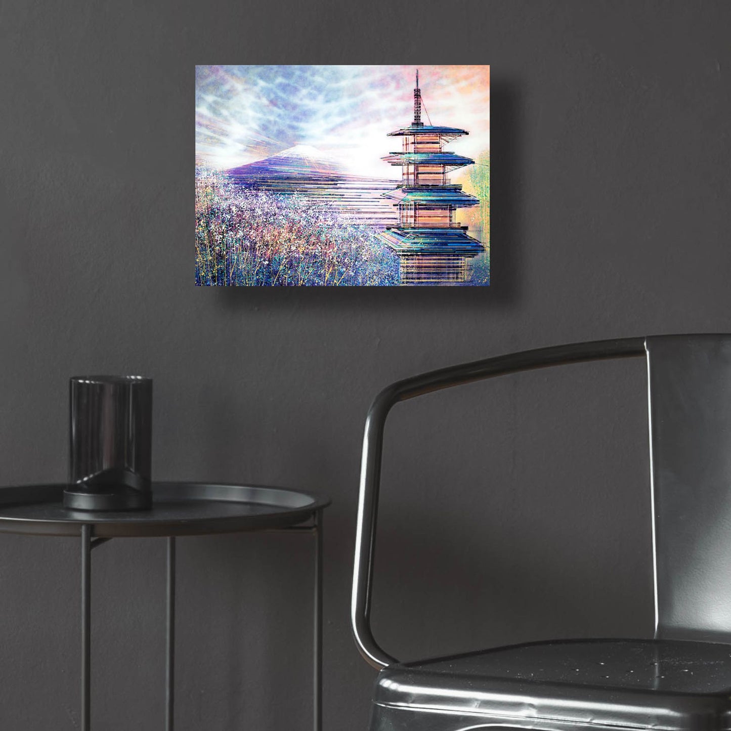 Epic Art 'Japan At Sunset' by Marc Todd, Acrylic Glass Wall Art,16x12