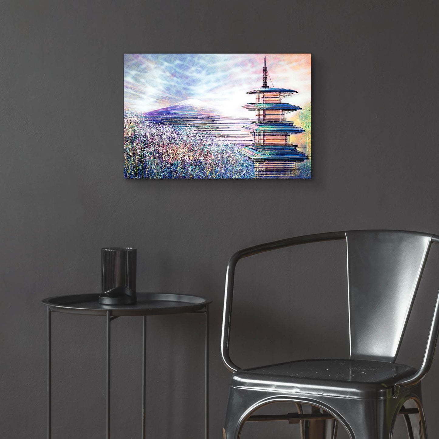 Epic Art 'Japan At Sunset' by Marc Todd, Acrylic Glass Wall Art,24x16