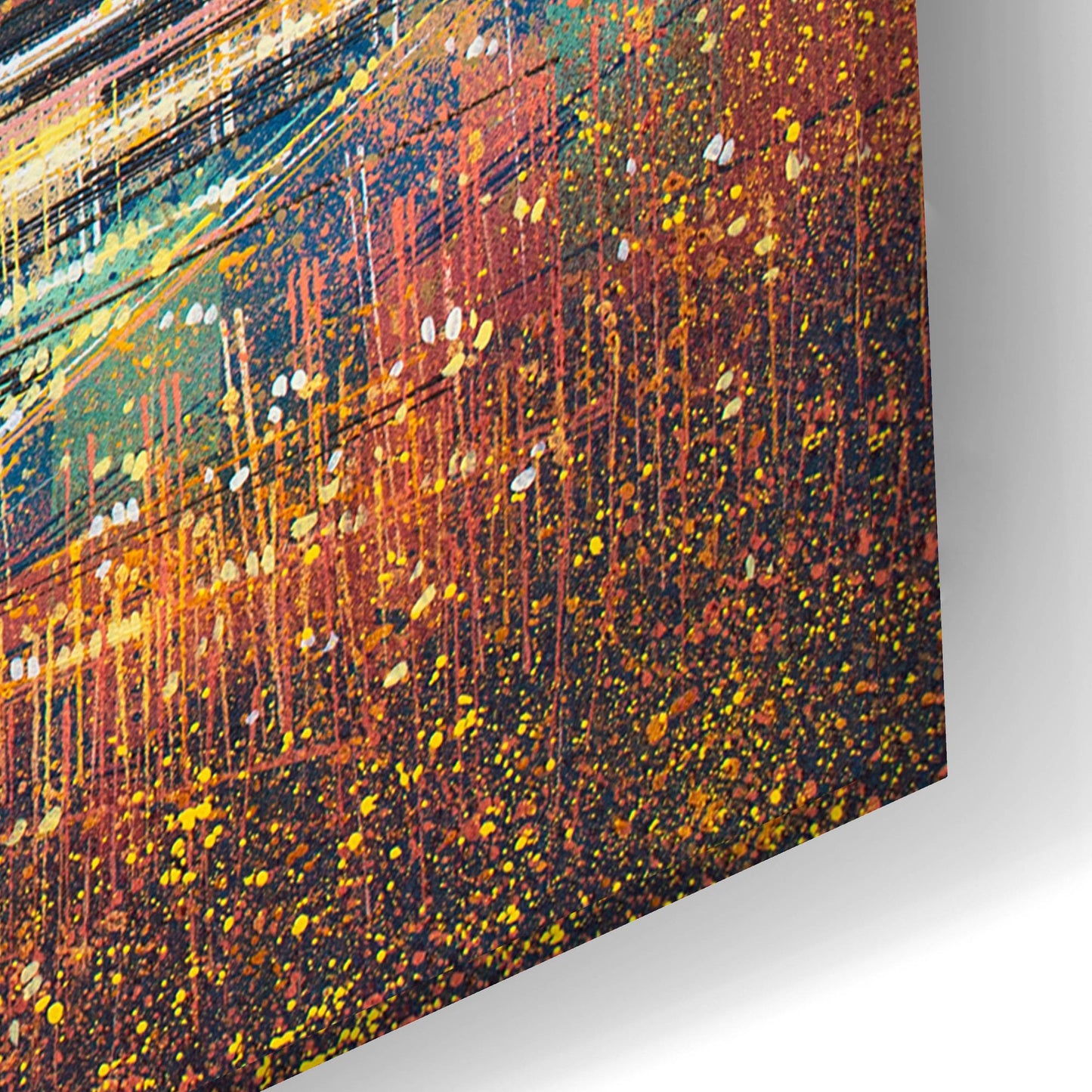 Epic Art 'Meadow at Sunset' by Marc Todd, Acrylic Glass Wall Art,24x16