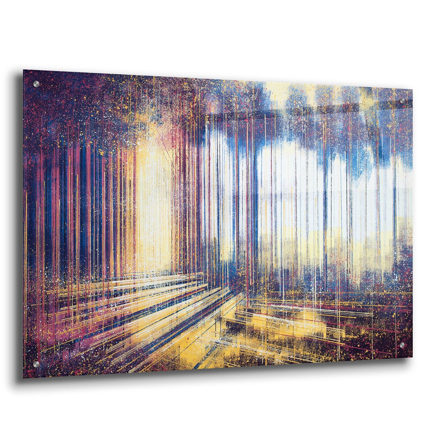 Epic Art 'Forest at Sunset' by Marc Todd, Acrylic Glass Wall Art,36x24