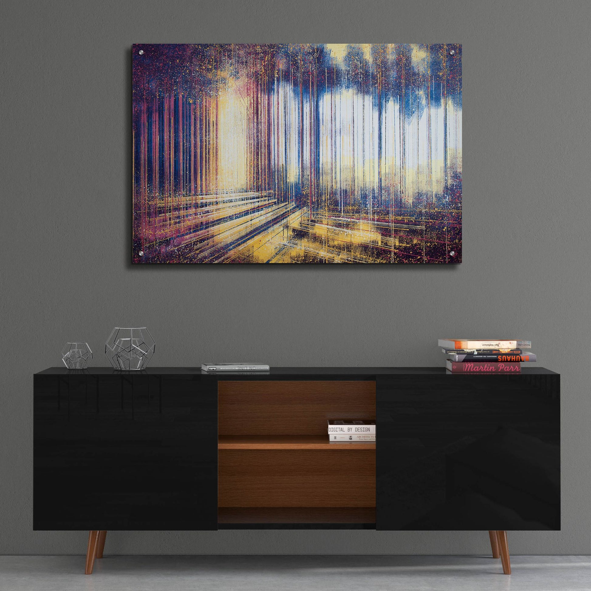 Epic Art 'Forest at Sunset' by Marc Todd, Acrylic Glass Wall Art,36x24