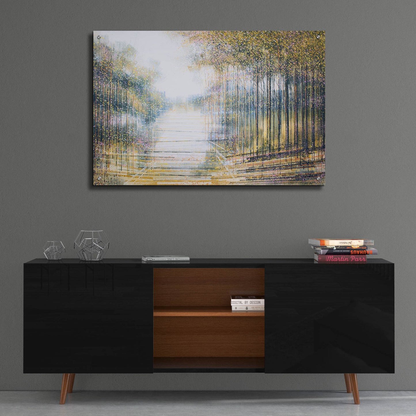 Epic Art 'Trees In Hazy Afternoon Light' by Marc Todd, Acrylic Glass Wall Art,36x24