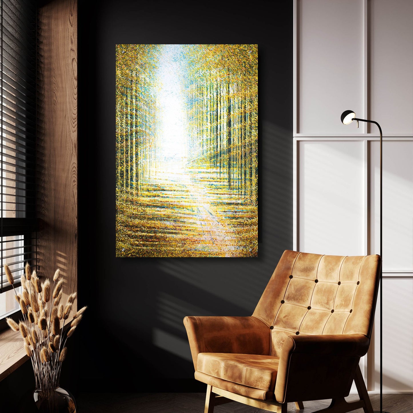 Epic Art 'A Path Through the Forest' by Marc Todd, Acrylic Glass Wall Art,24x36