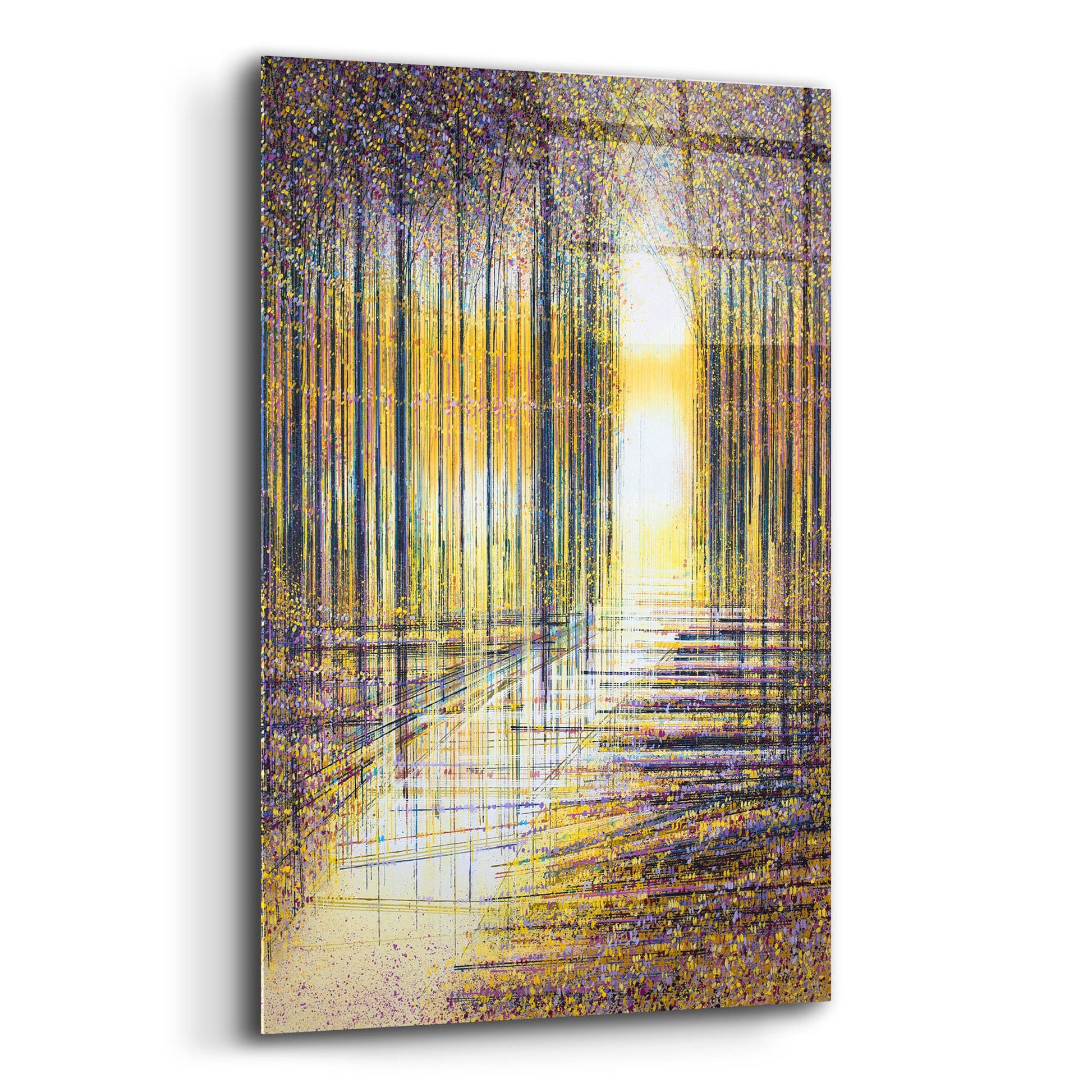Epic Art 'Autumn Trees in Evening Light' by Marc Todd, Acrylic Glass Wall Art,12x16