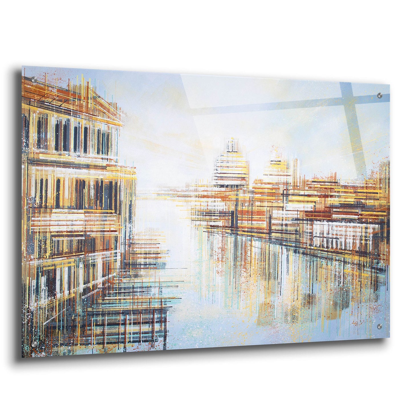 Epic Art 'Venice at Sunset' by Marc Todd, Acrylic Glass Wall Art,36x24