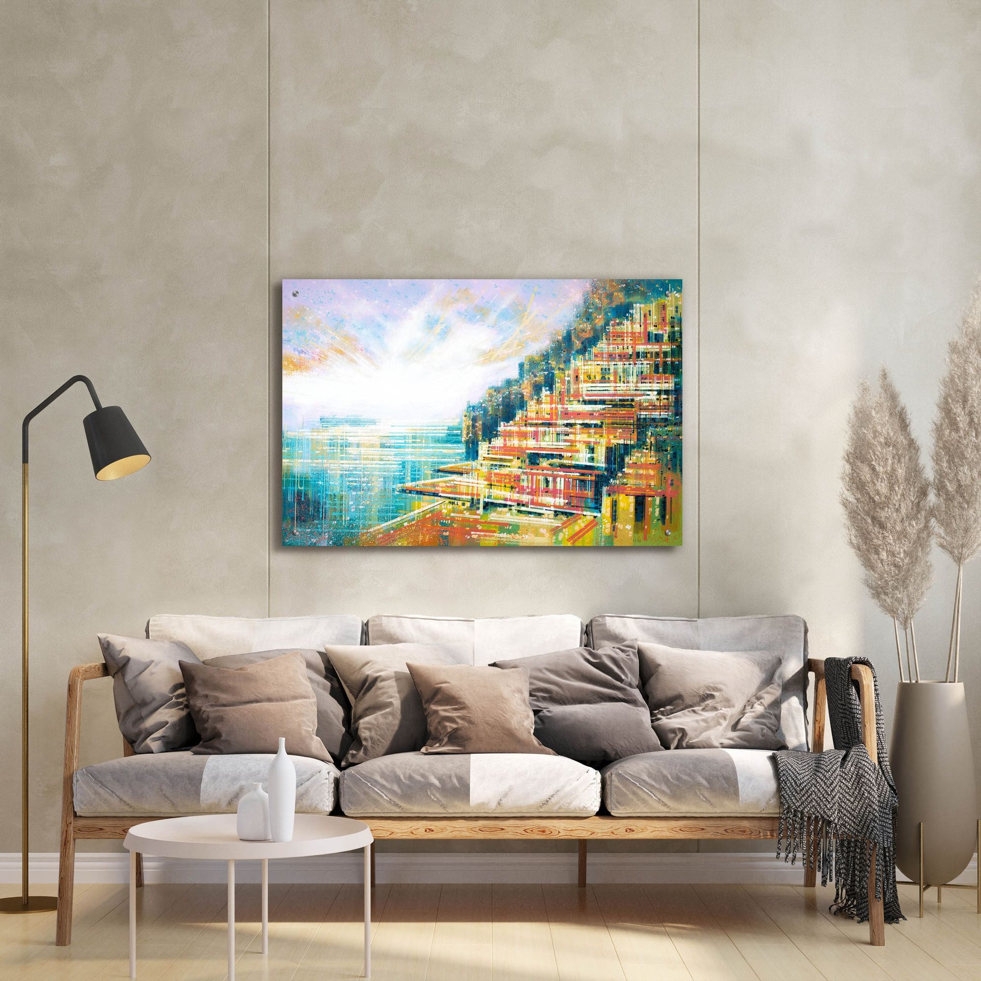 Epic Art 'A Positano Summer' by Marc Todd, Acrylic Glass Wall Art,36x24