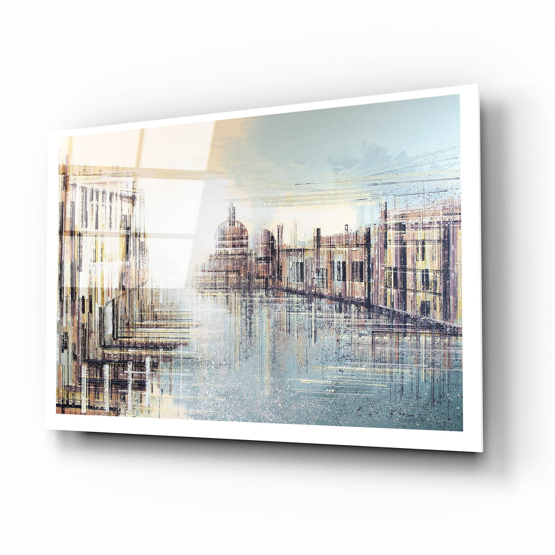 Epic Art 'Idellic Venice at Sunset' by Marc Todd, Acrylic Glass Wall Art,16x12