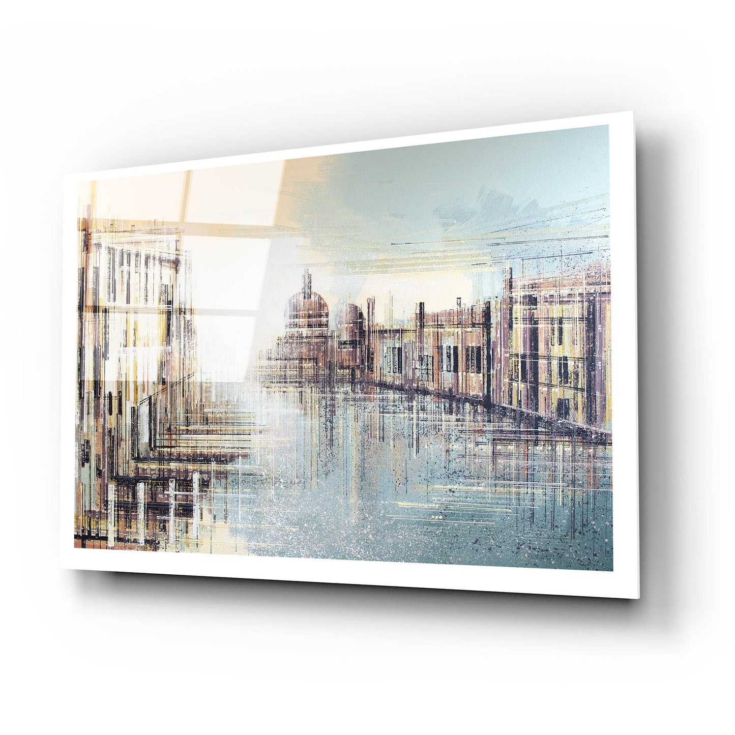 Epic Art 'Idellic Venice at Sunset' by Marc Todd, Acrylic Glass Wall Art,24x16