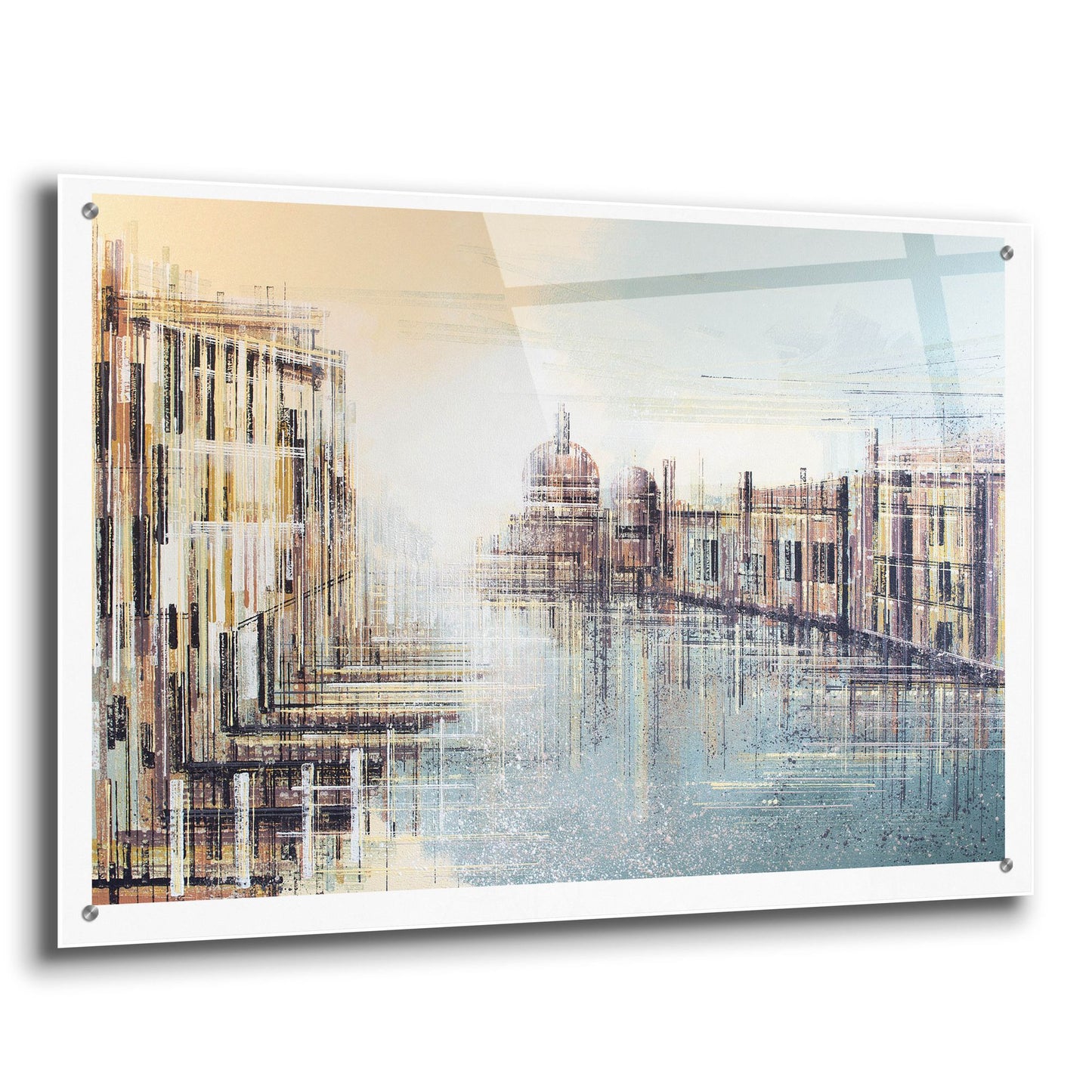 Epic Art 'Idellic Venice at Sunset' by Marc Todd, Acrylic Glass Wall Art,36x24