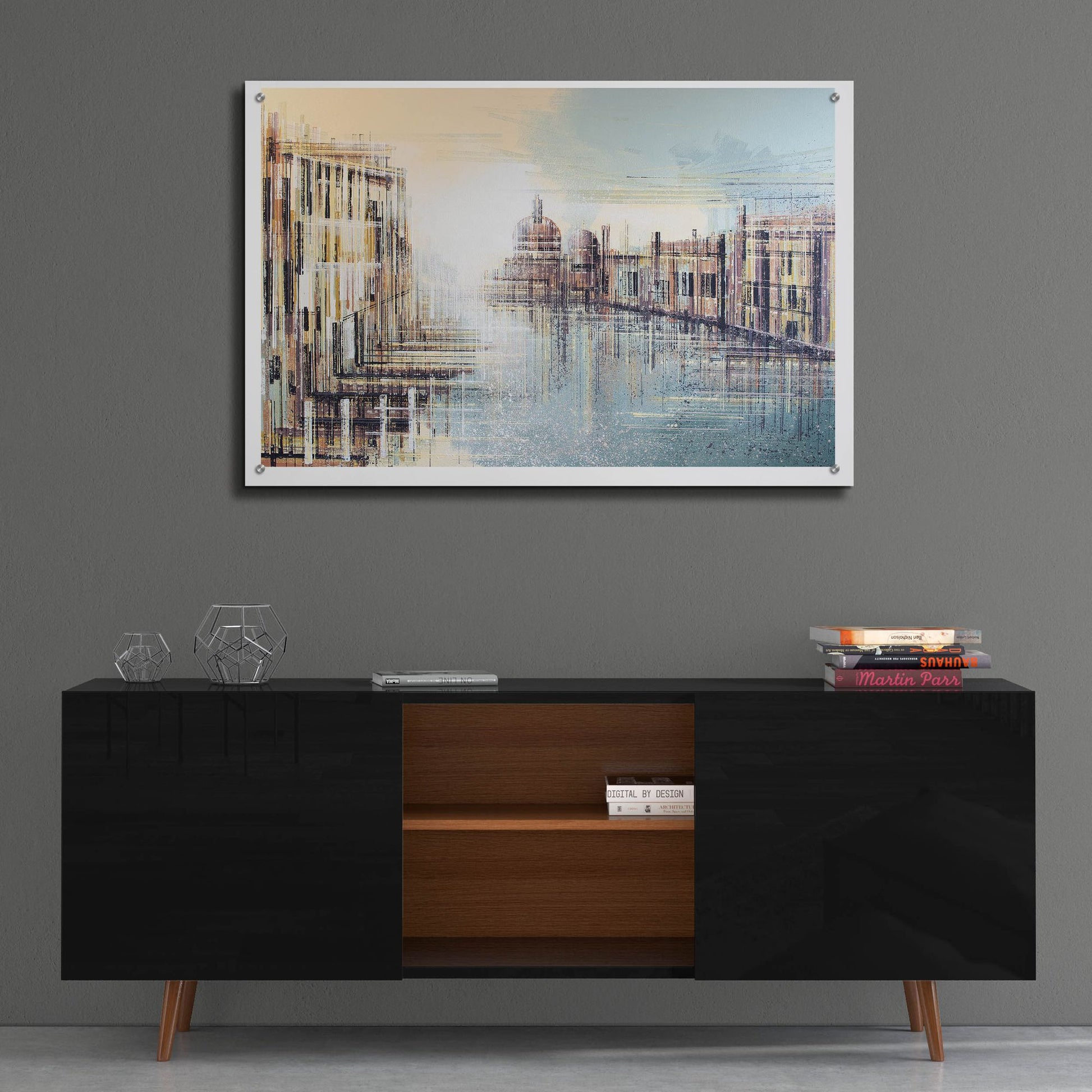 Epic Art 'Idellic Venice at Sunset' by Marc Todd, Acrylic Glass Wall Art,36x24