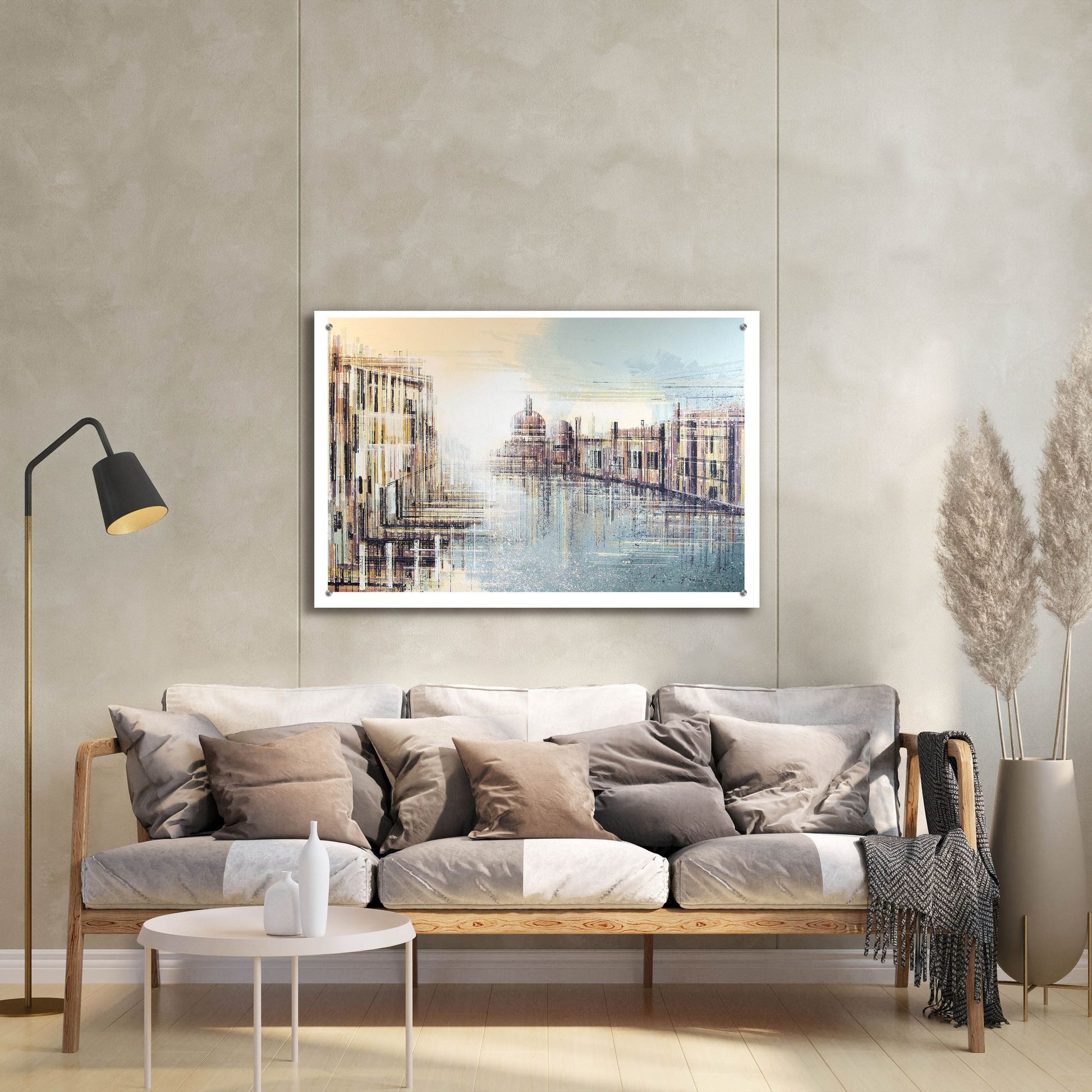 Epic Art 'Idellic Venice at Sunset' by Marc Todd, Acrylic Glass Wall Art,36x24