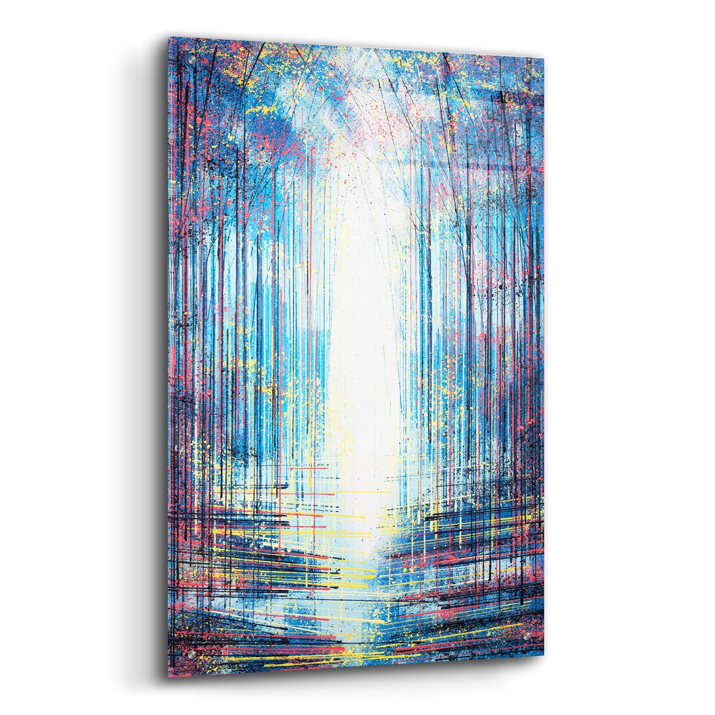 Epic Art 'Colour Through The Forest' by Marc Todd, Acrylic Glass Wall Art,24x36