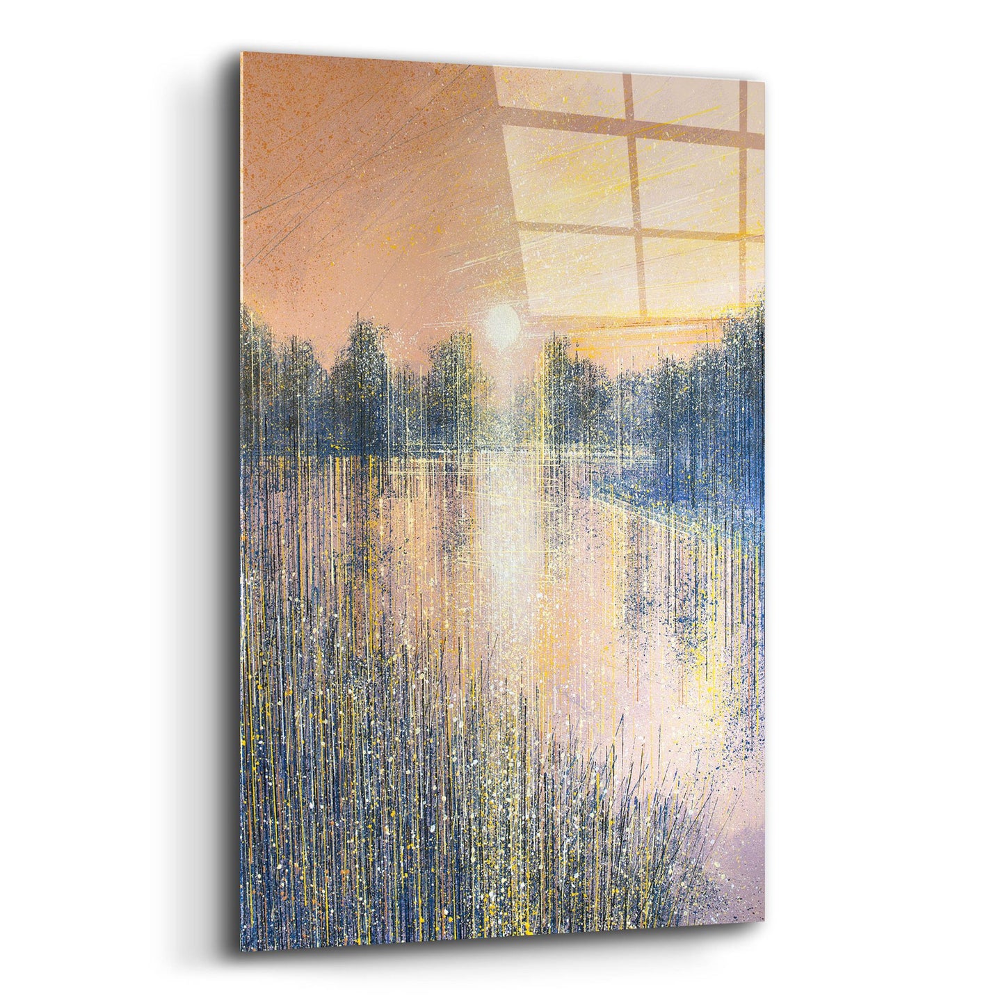 Epic Art 'Sunset on the River' by Marc Todd, Acrylic Glass Wall Art,12x16