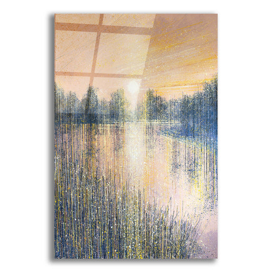 Epic Art 'Sunset on the River' by Marc Todd, Acrylic Glass Wall Art