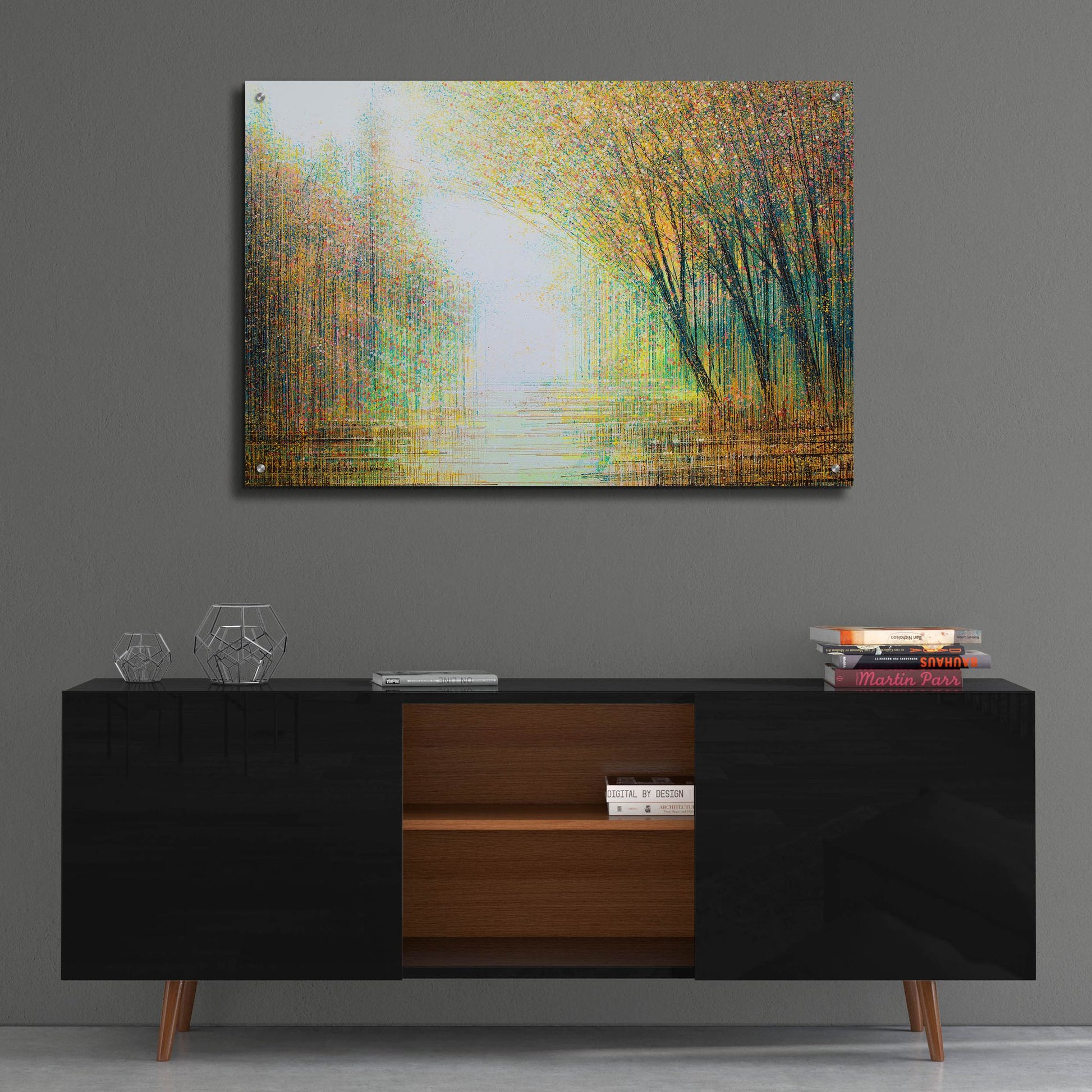 Epic Art 'Autumn Woodland' by Marc Todd, Acrylic Glass Wall Art,36x24