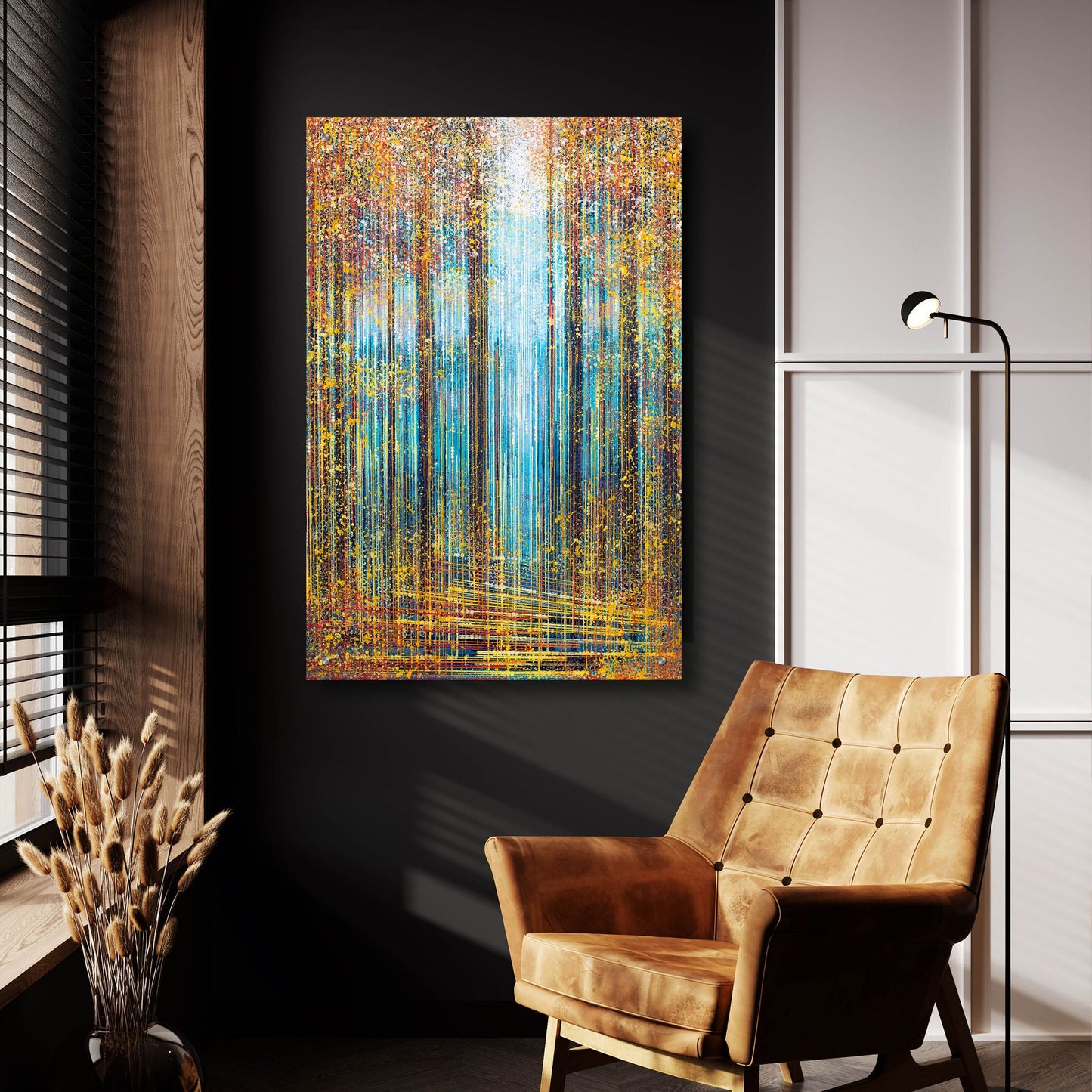 Epic Art 'Autumn Trees in Sparkling Sunlight' by Marc Todd, Acrylic Glass Wall Art,24x36