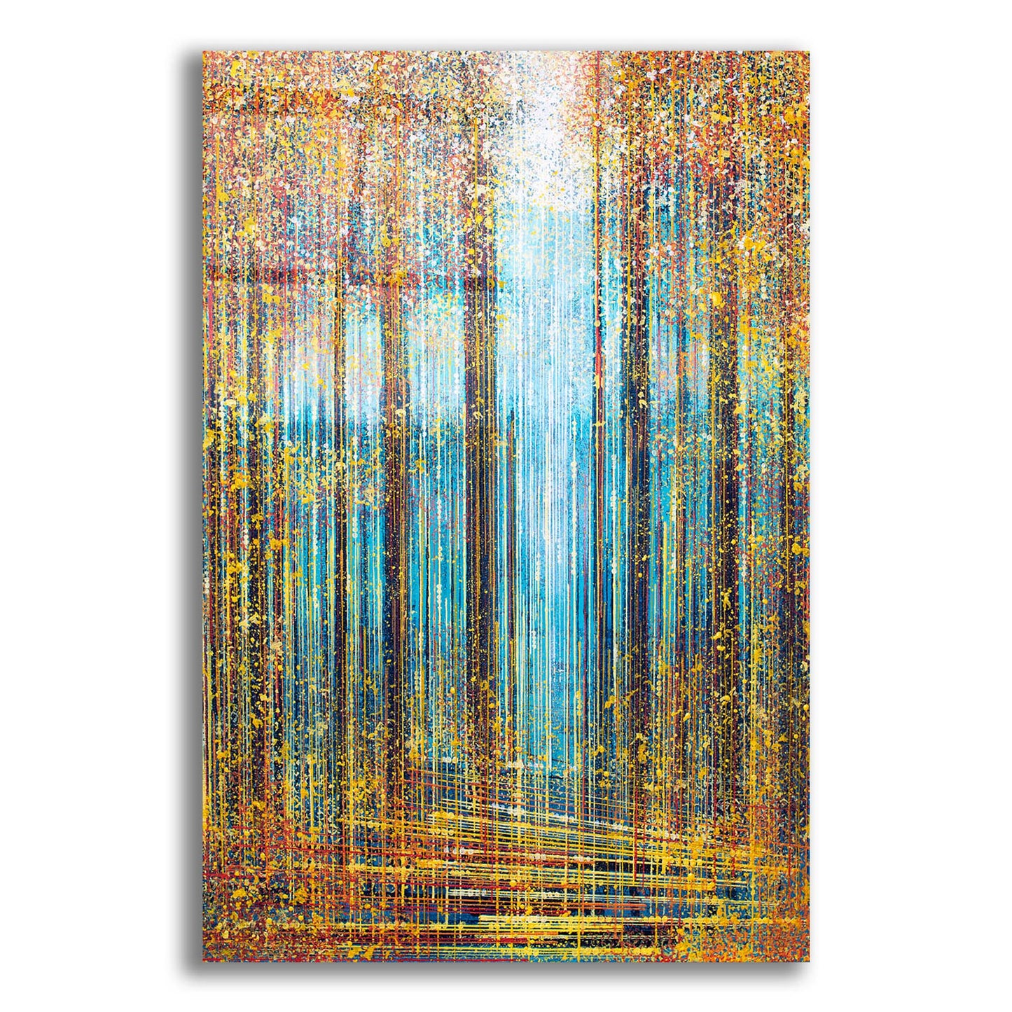 Epic Art 'Autumn Trees in Sparkling Sunlight' by Marc Todd, Acrylic Glass Wall Art