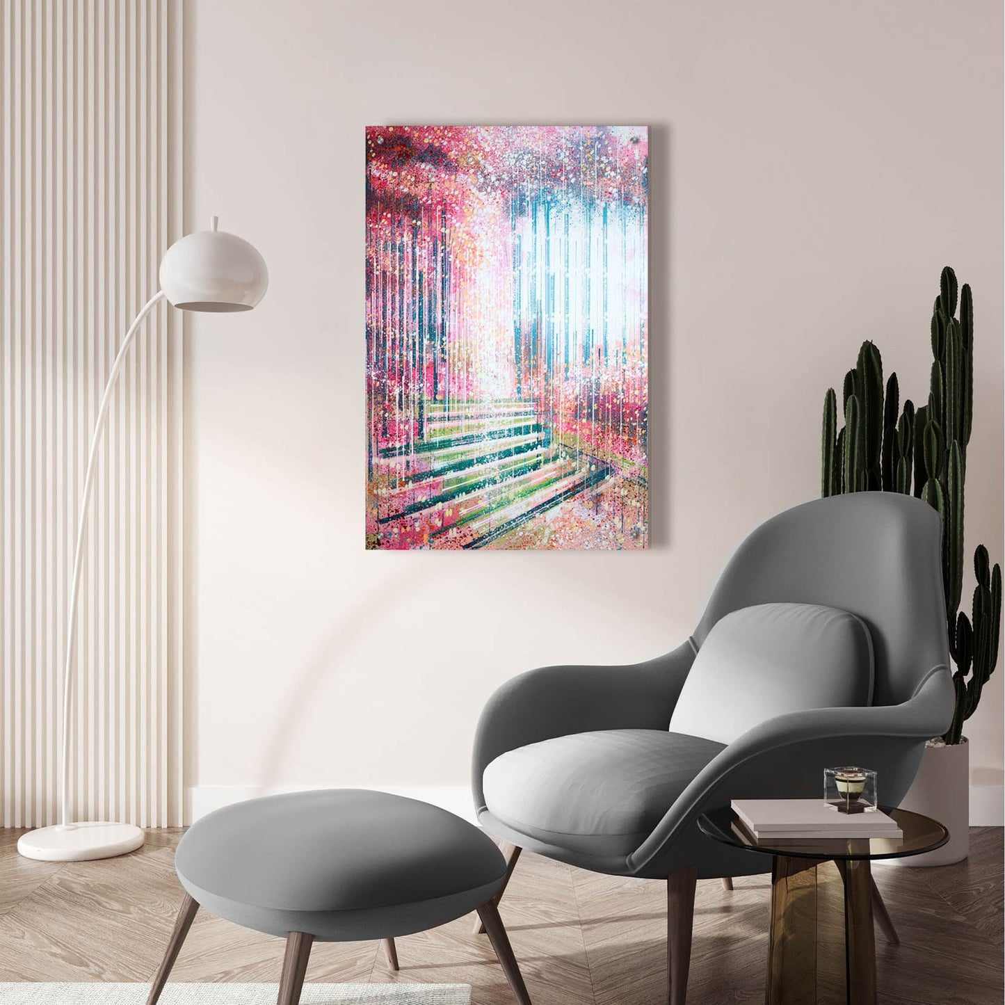 Epic Art 'Blossom At The Forest Edge' by Marc Todd, Acrylic Glass Wall Art,24x36