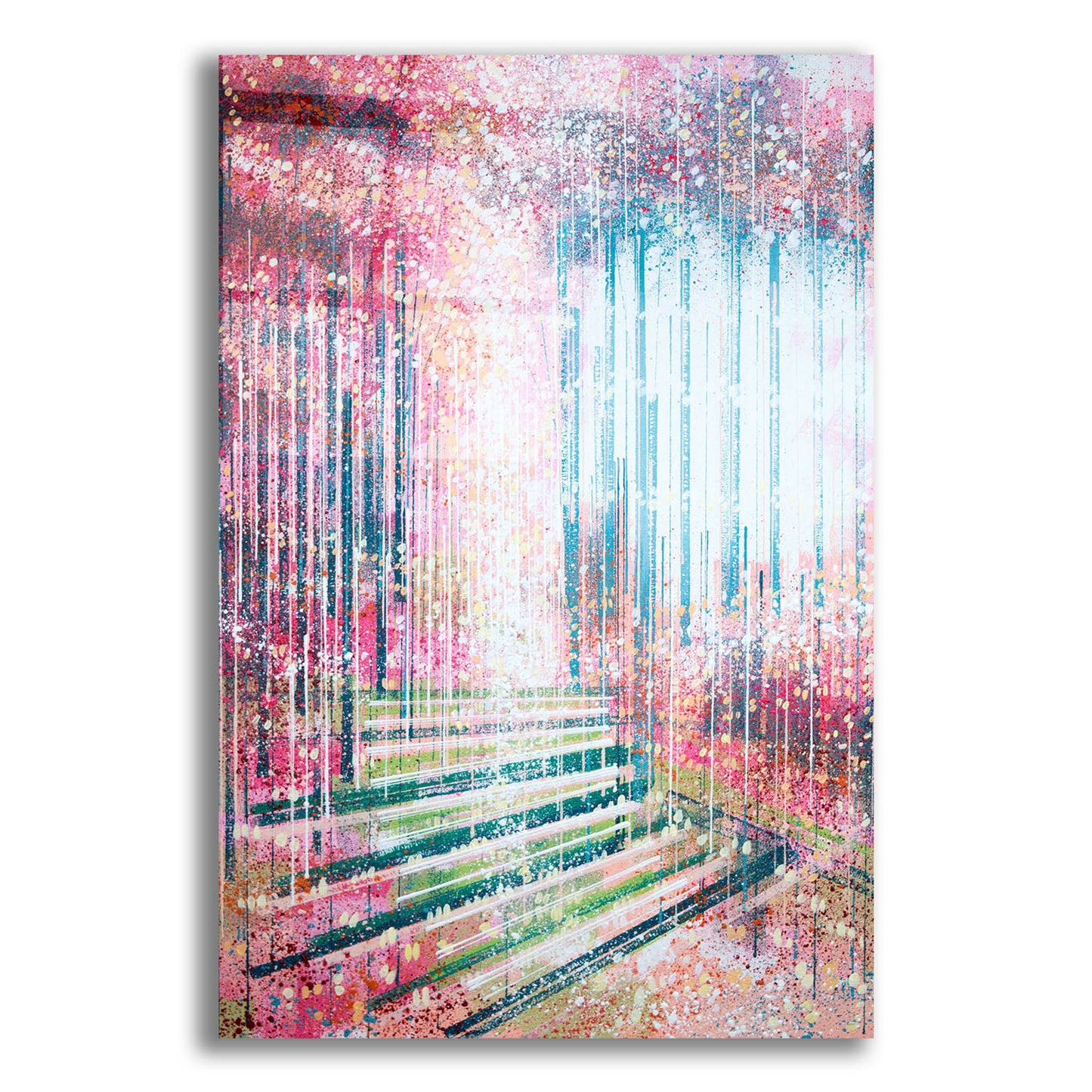 Epic Art 'Blossom At The Forest Edge' by Marc Todd, Acrylic Glass Wall Art