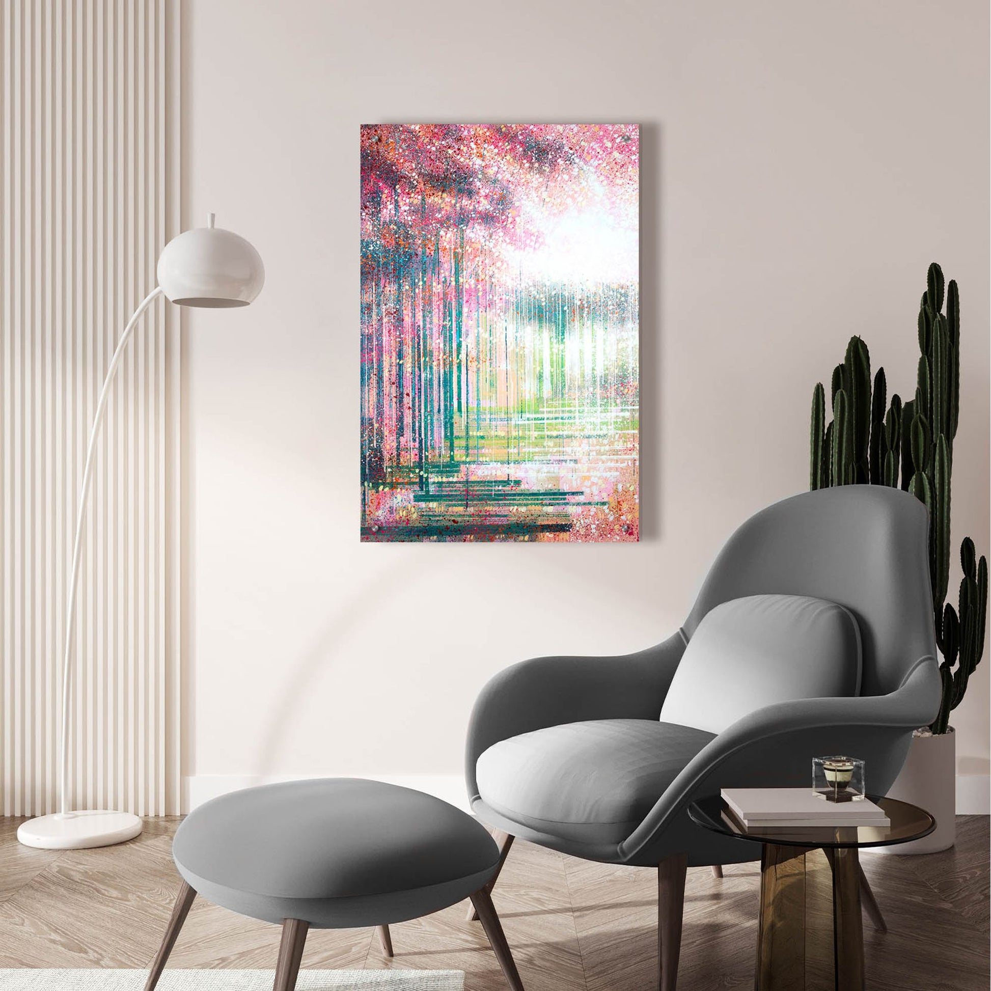 Epic Art 'Spring Blossom' by Marc Todd, Acrylic Glass Wall Art,24x36